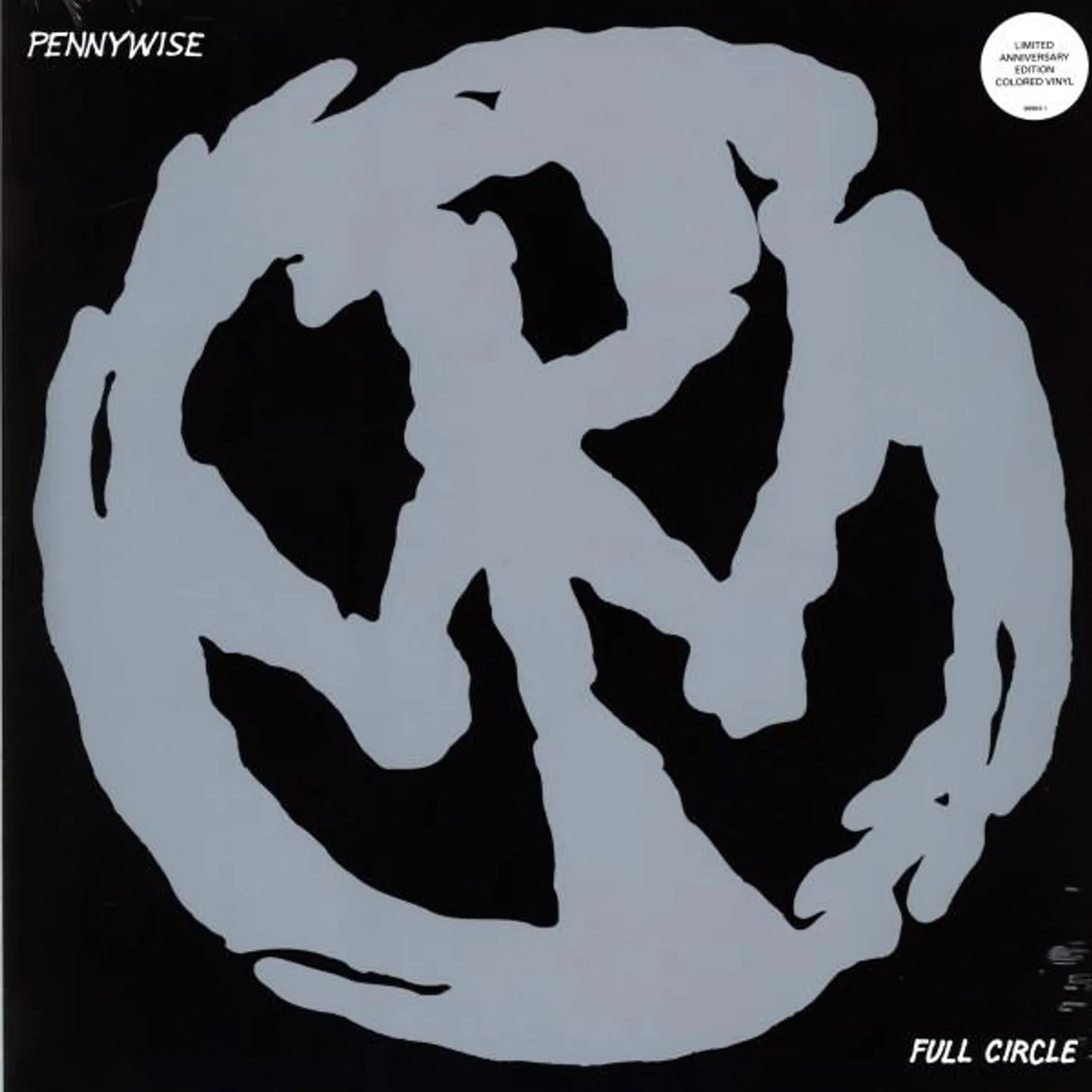 Pennywise Full Circle (Silver / Black Splatter) Vinyl Record
