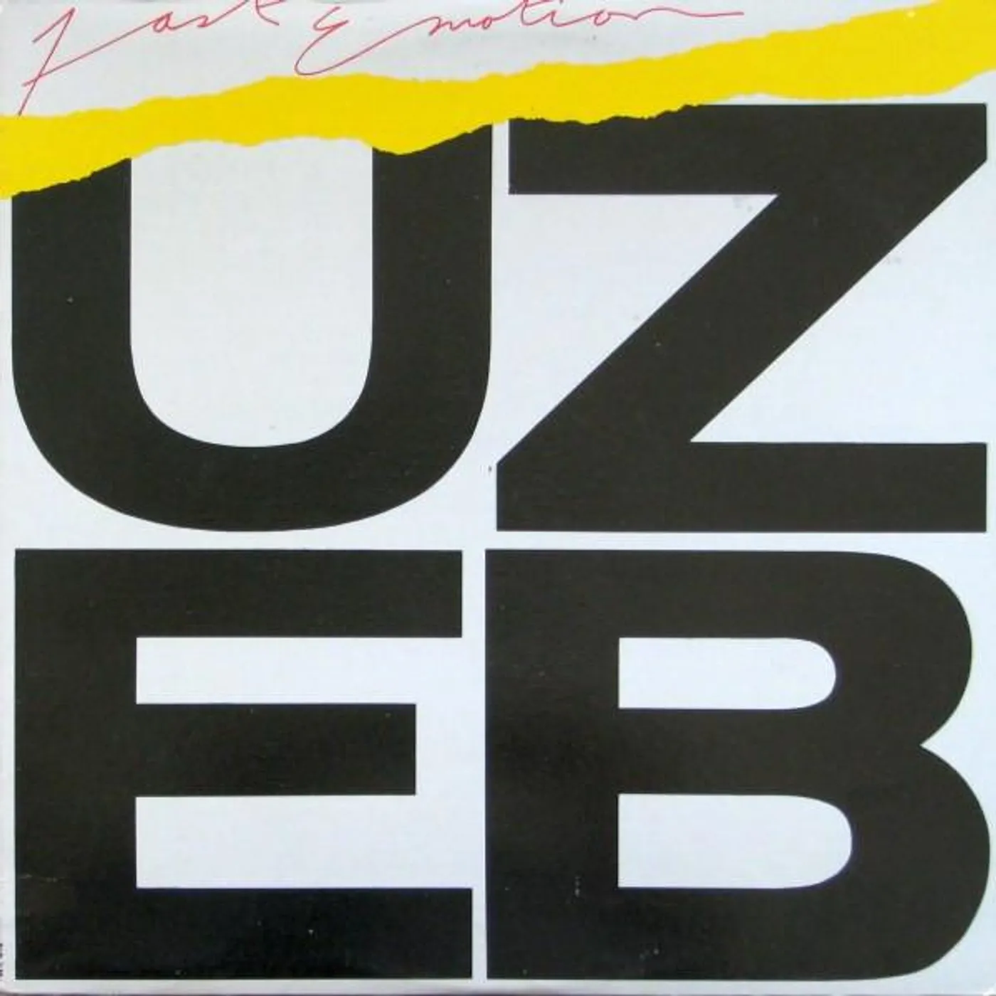 Uzeb FAST EMOTION Vinyl Record