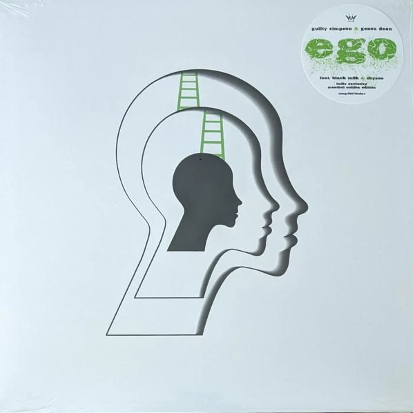 Guilty Simpson & Gensu Dean EGO (MENTHOL COHIBA EDITION) (I) Vinyl Record