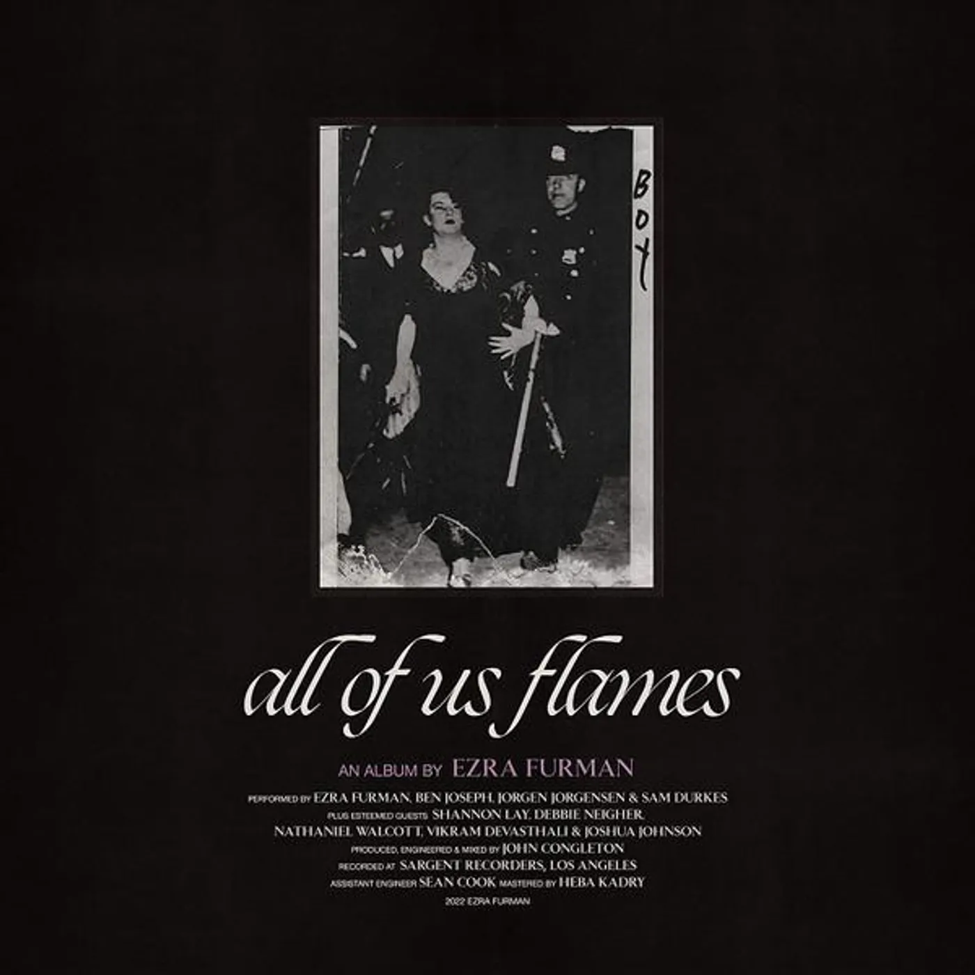 Ezra Furman ALL OF US FLAMES Vinyl Record