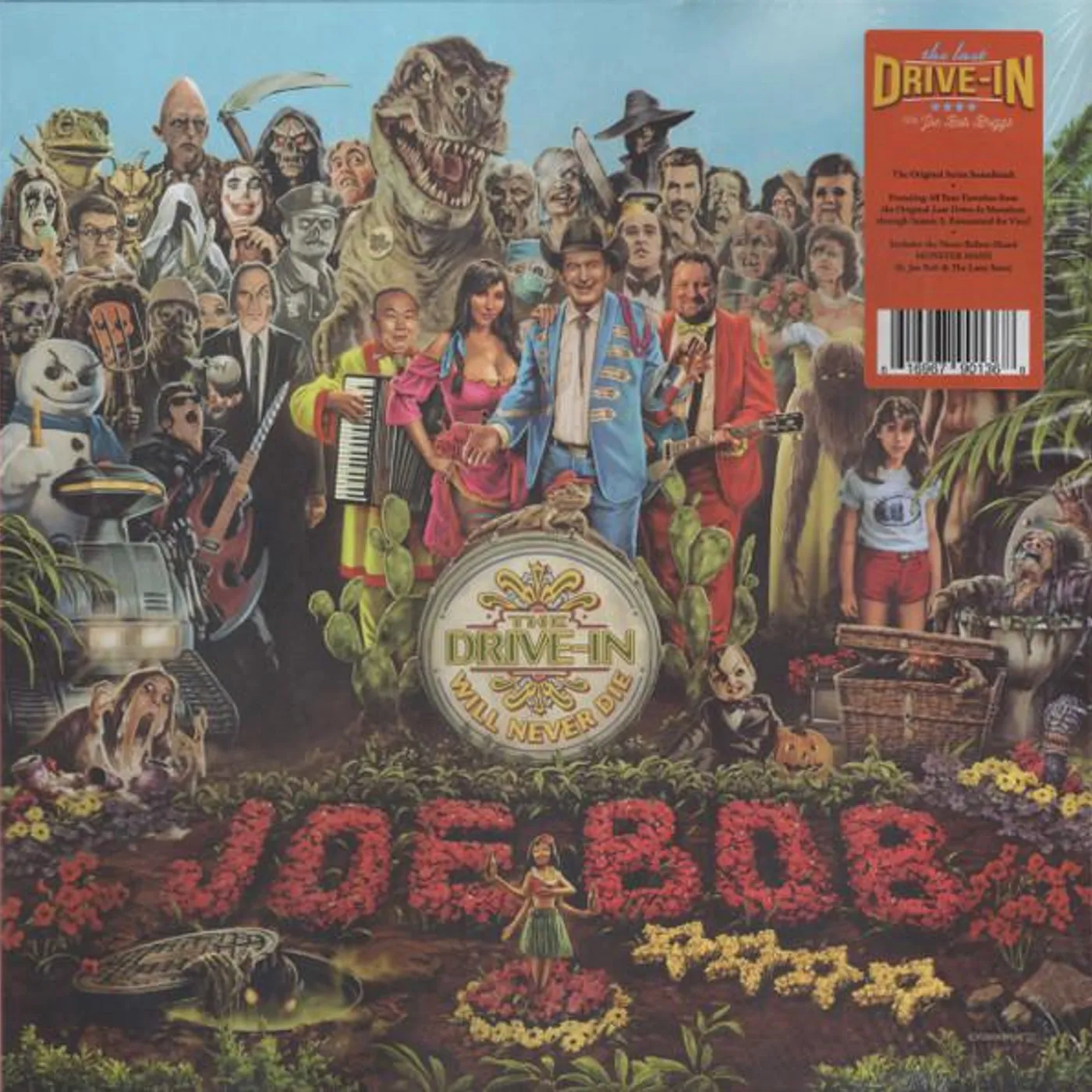 John Brennan LAST DRIVE-IN WITH JOE BOB BRIGGS Original Soundtrack (RED VINYL) Vinyl Record