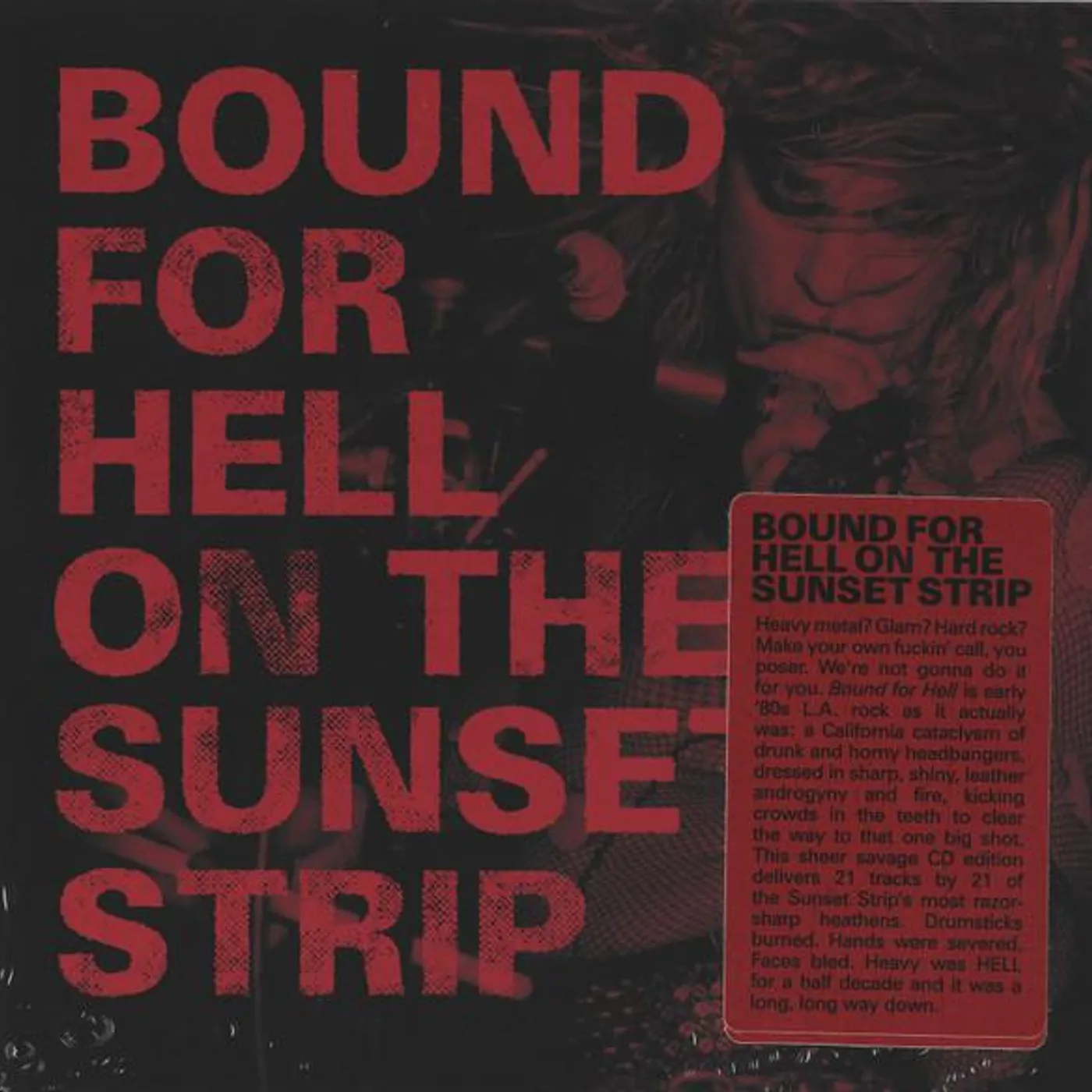 Various Artists  BOUND FOR HELL: ON THE SUNSET STRIP CD