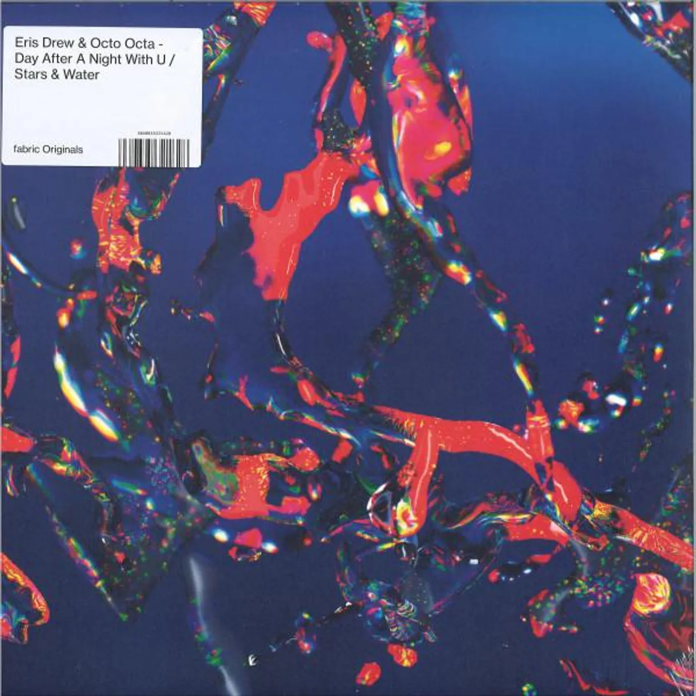 Eris Drew & Octo Octa DAY AFTER A NIGHT WITH U / STARS & WATER (CURACAO TRANSPARENT VINYL) Vinyl Record