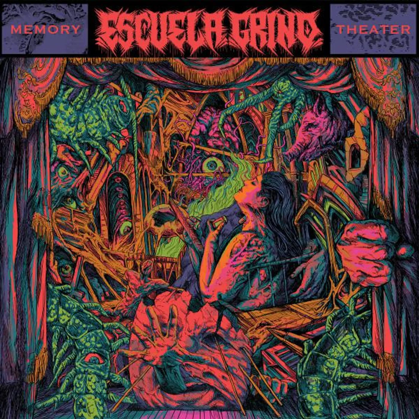 Escuela Grind MEMORY THEATER (CLEAR PINK VINYL) Vinyl Record