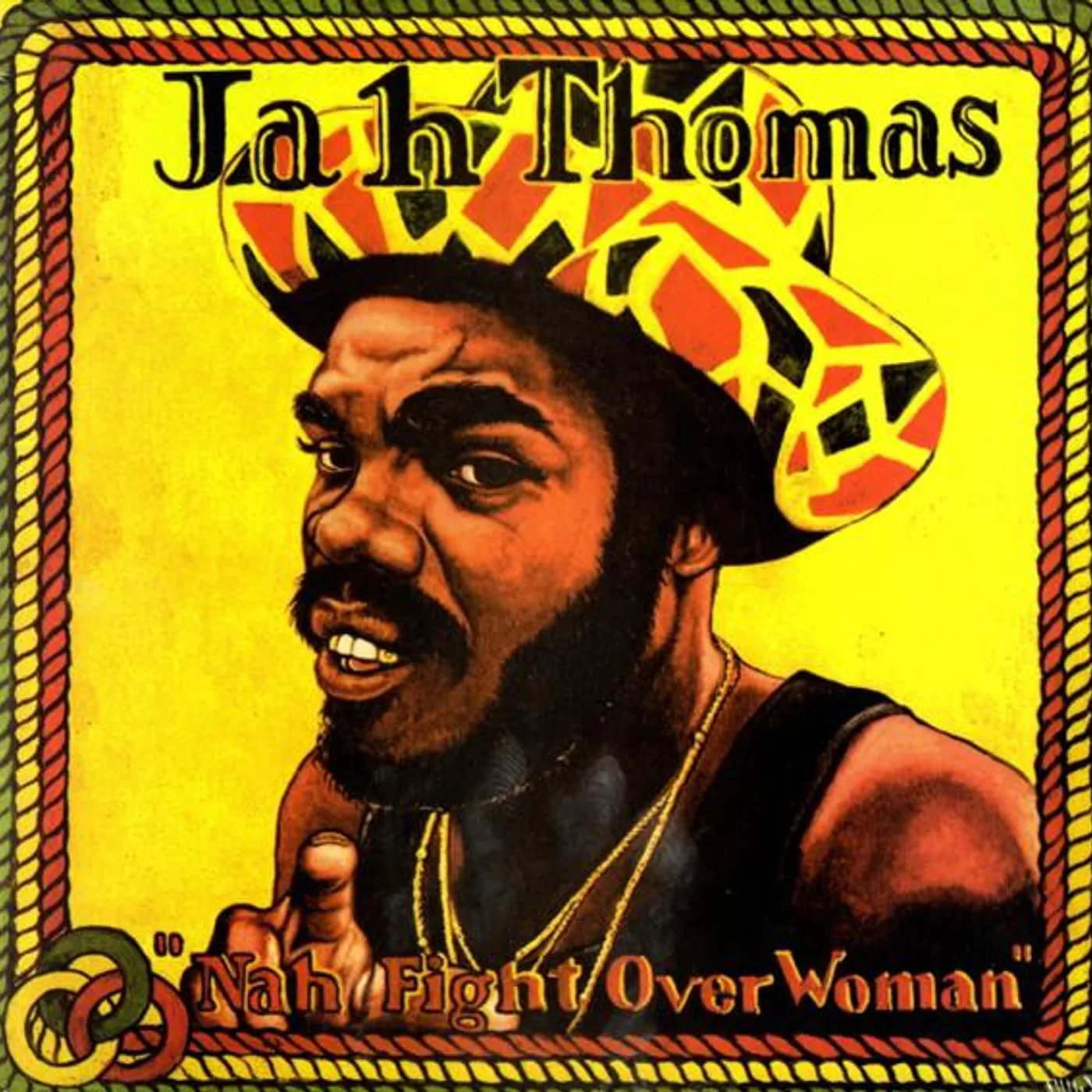 Jah Thomas NAH FIGHT OVER WOMAN Vinyl Record