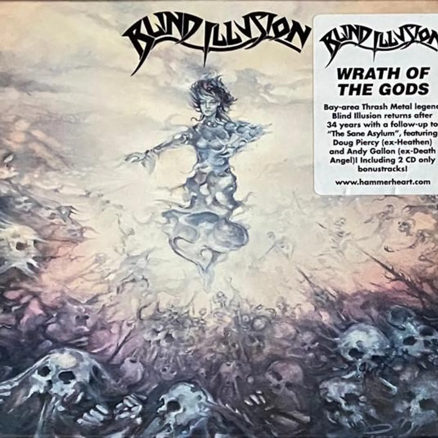 Blind Illusion WRATH OF THE GODS CD