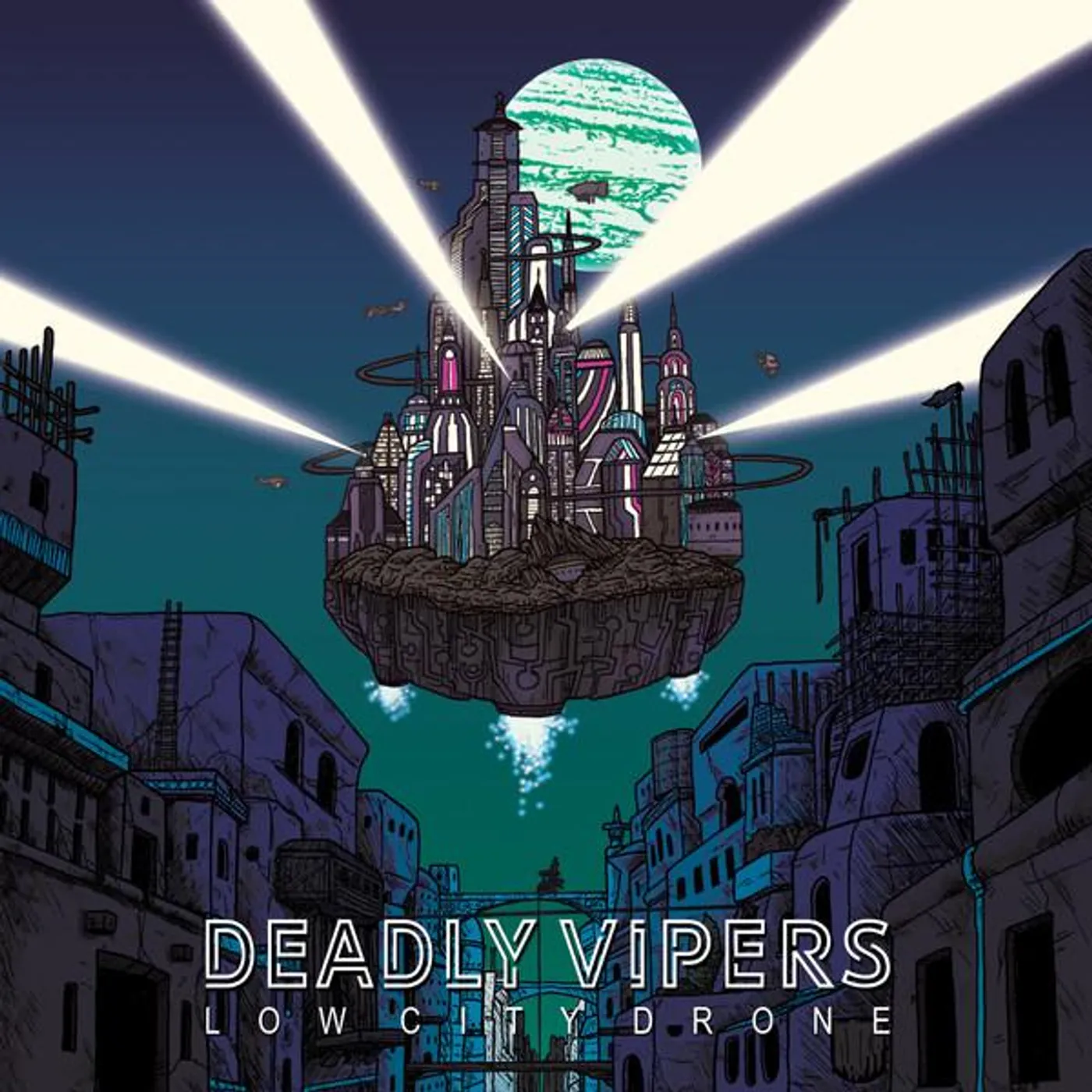 Deadly Vipers Low City Drone Vinyl Record