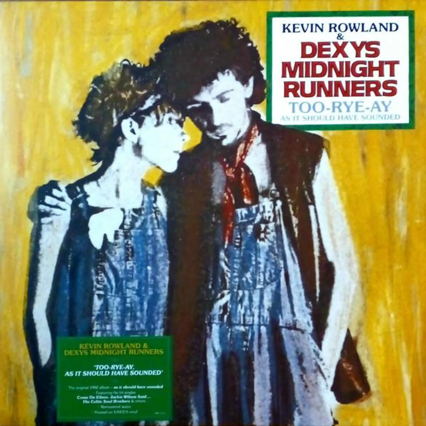 Kevin Rowland / Dexys Midnight Runners TOO-RYE-AY Vinyl Record