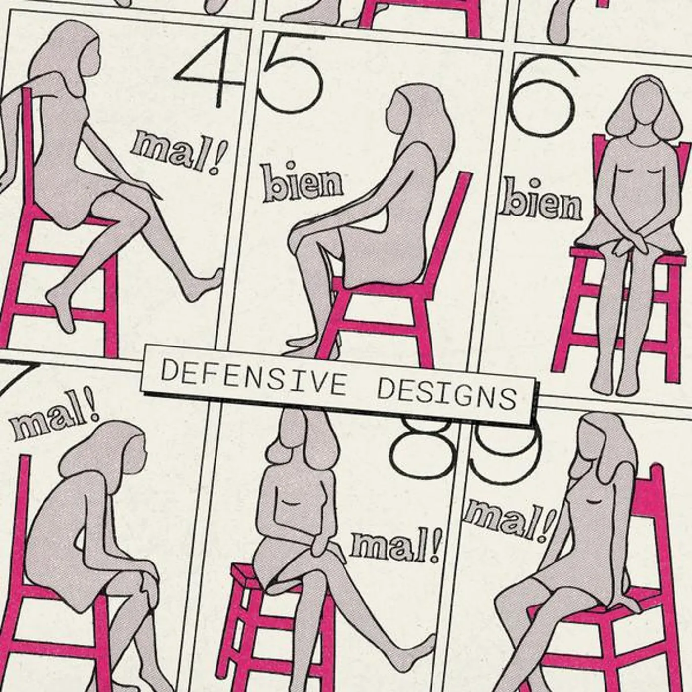 Unschooling Defensive Designs (Pink) Vinyl Record