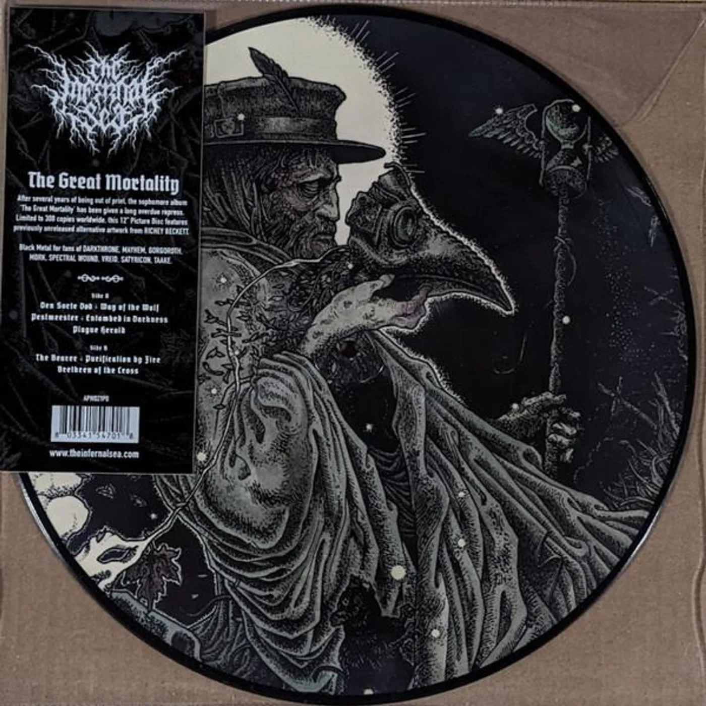 The Infernal Sea GREAT MORTALITY (LTD/PICTURE DISC) Vinyl Record