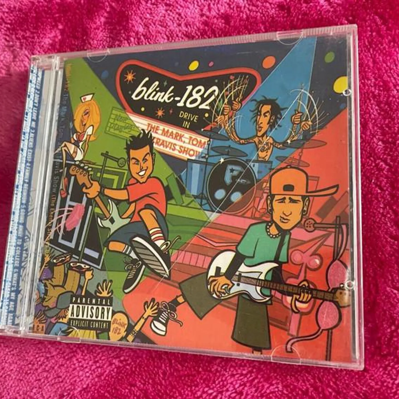 blink-182 MARK TOM TRAVIS SHOW THE ENEMA STRIKES BACK CD