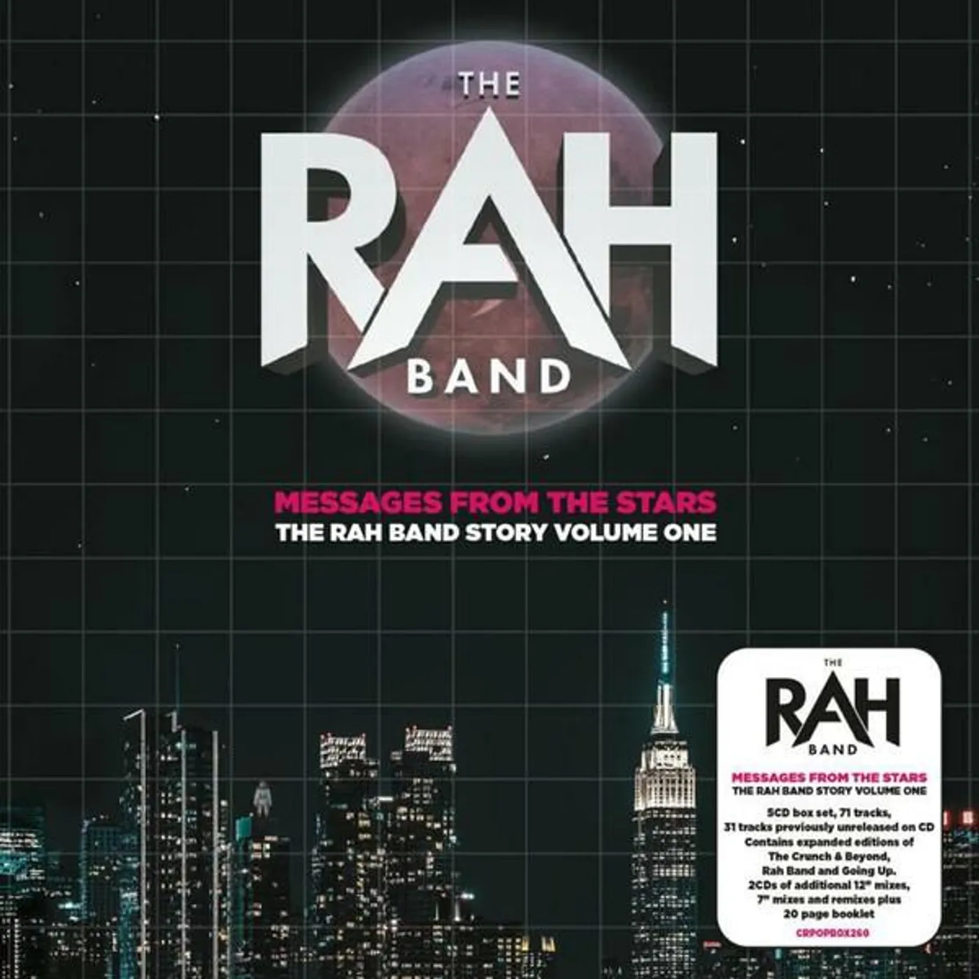 MESSAGES FROM THE STARS: THE RAH BAND STORY VOLUME ONE CD