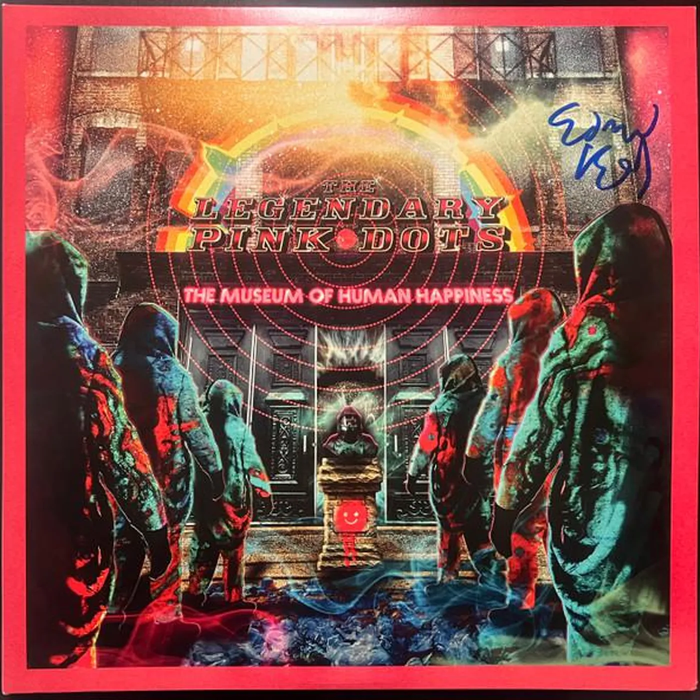 The Legendary Pink Dots MUSEUM OF HUMAN HAPPINESS (LIMITED/GLOW VINYL/2LP) Vinyl Record