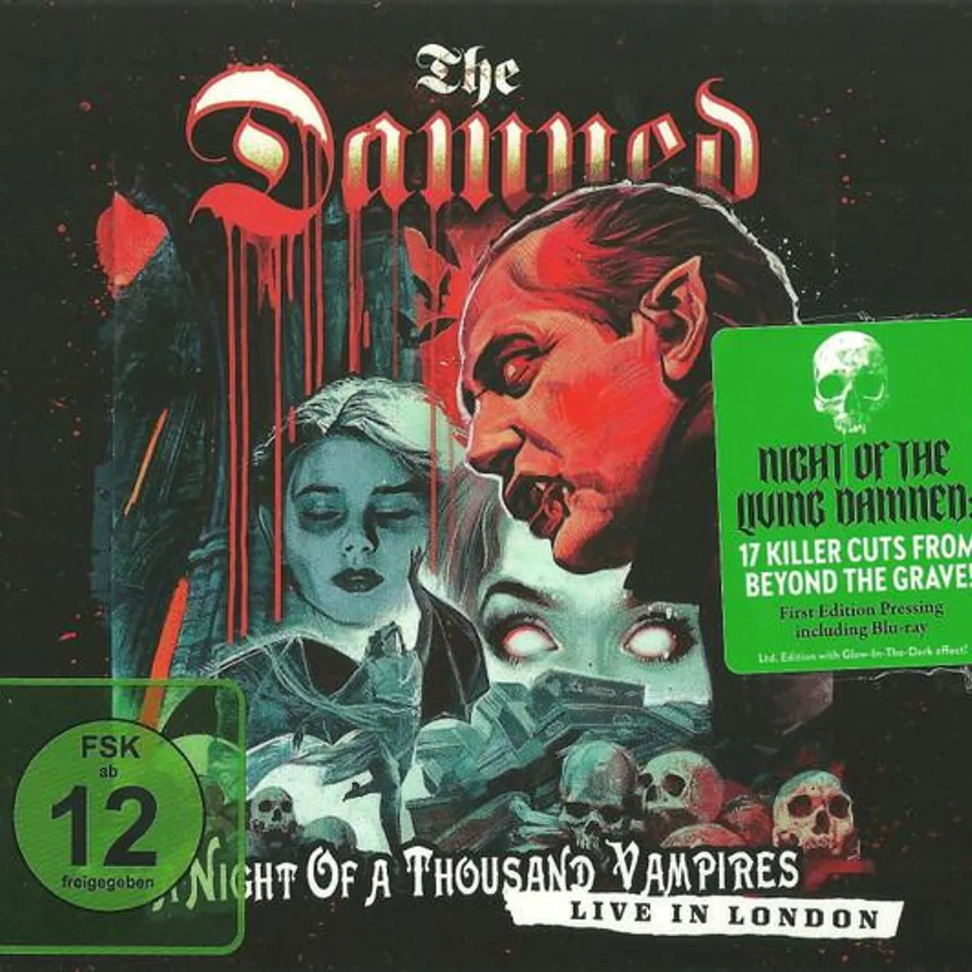 The Damned NIGHT OF A THOUSAND VAMPIRES (2CD/BD) CD