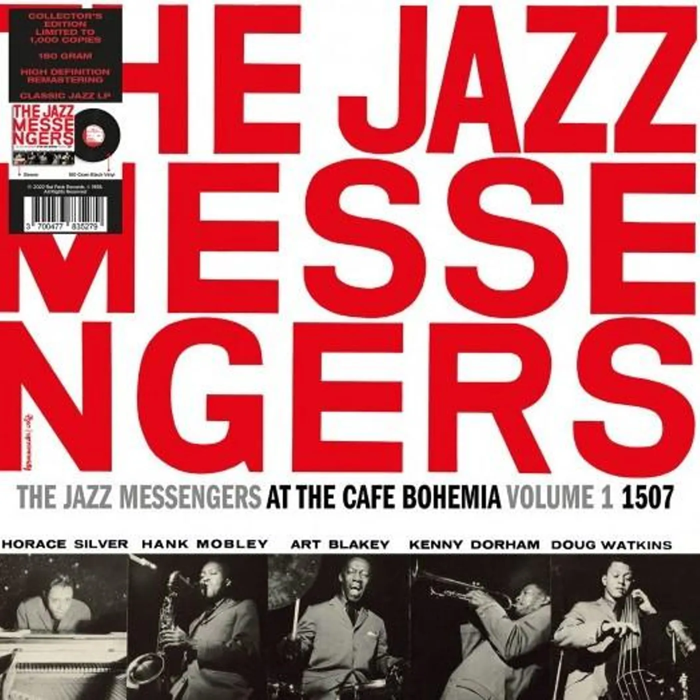 Jazz Messengers AT THE CAFE BOHEMIA VOLUME 1 Vinyl Record