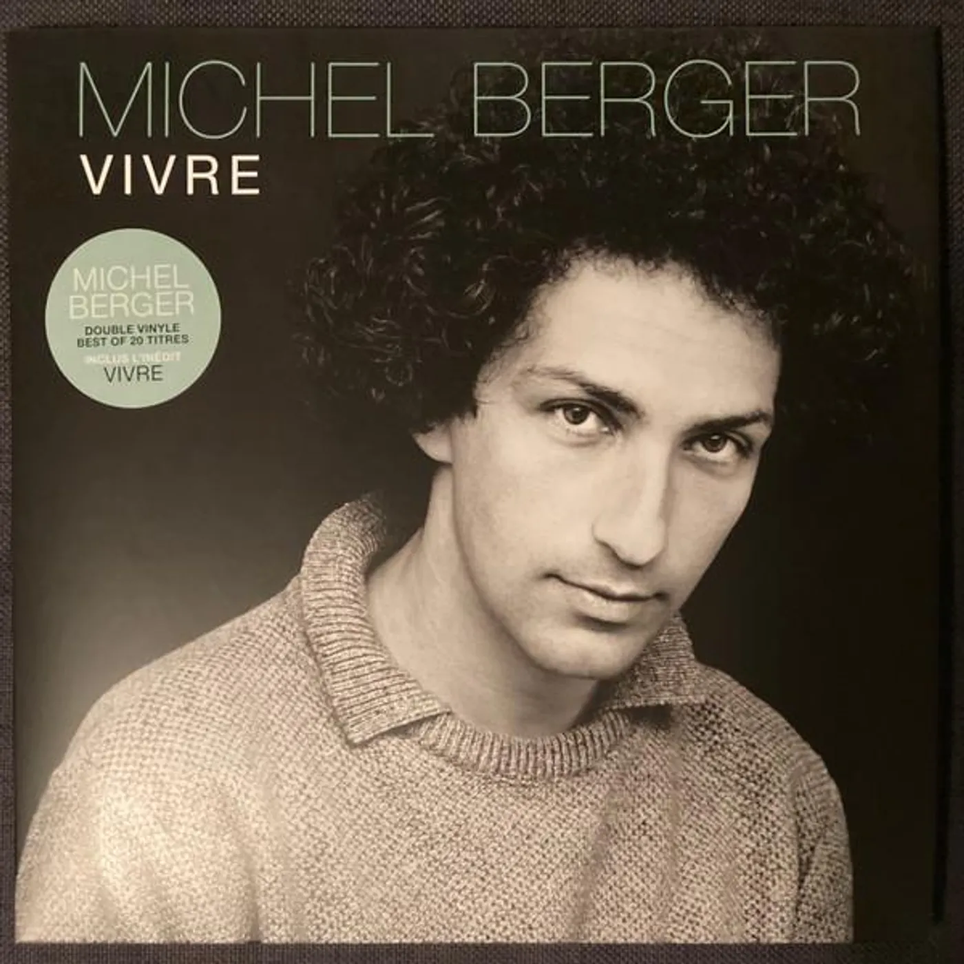 Michel Berger Vivre Vinyl Record
