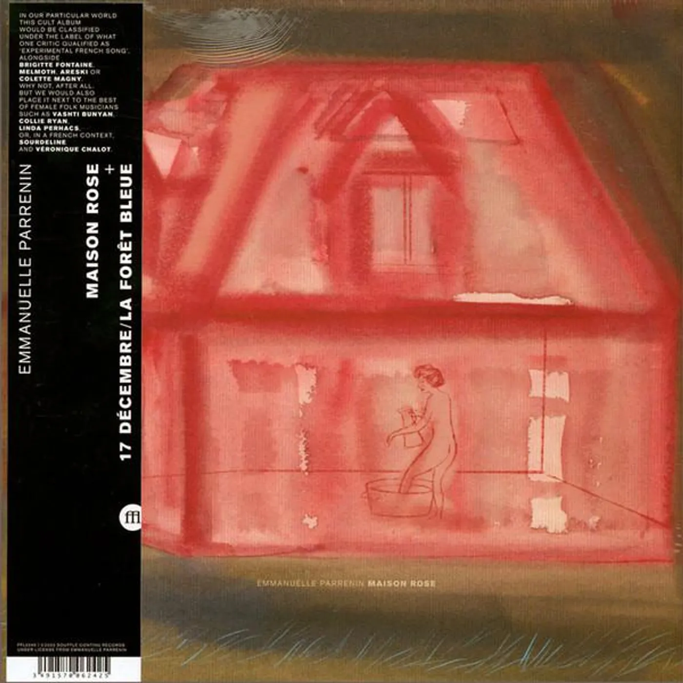 Emmanuelle Parrenin MAISON ROSE (EXPANDED EDITION)(LP/SIN) Vinyl Record