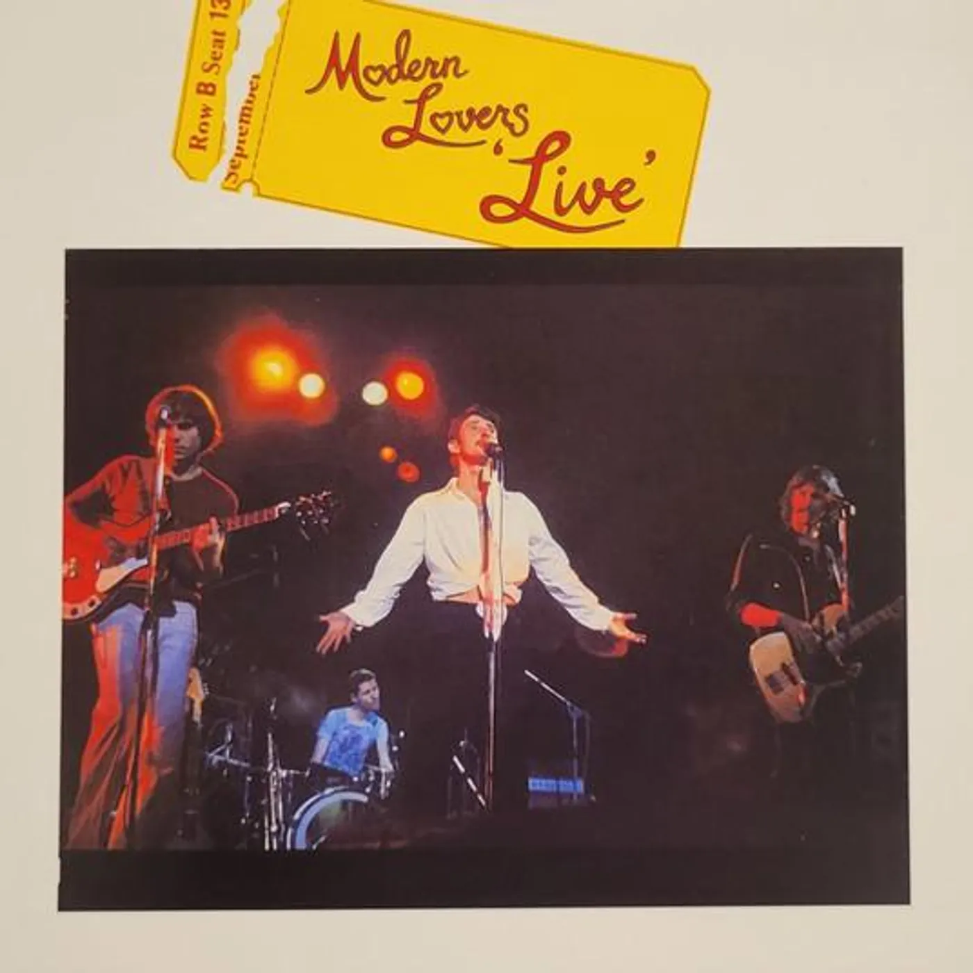 Jonathan Richman & The Modern Lovers MODERN LOVERS LIVE CD