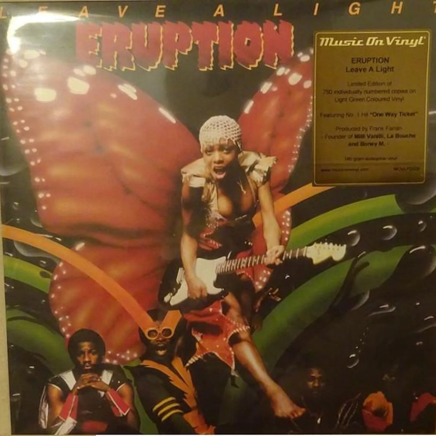 Eruption LEAVE A LIGHT (GREEN VINYL/180G) Vinyl Record