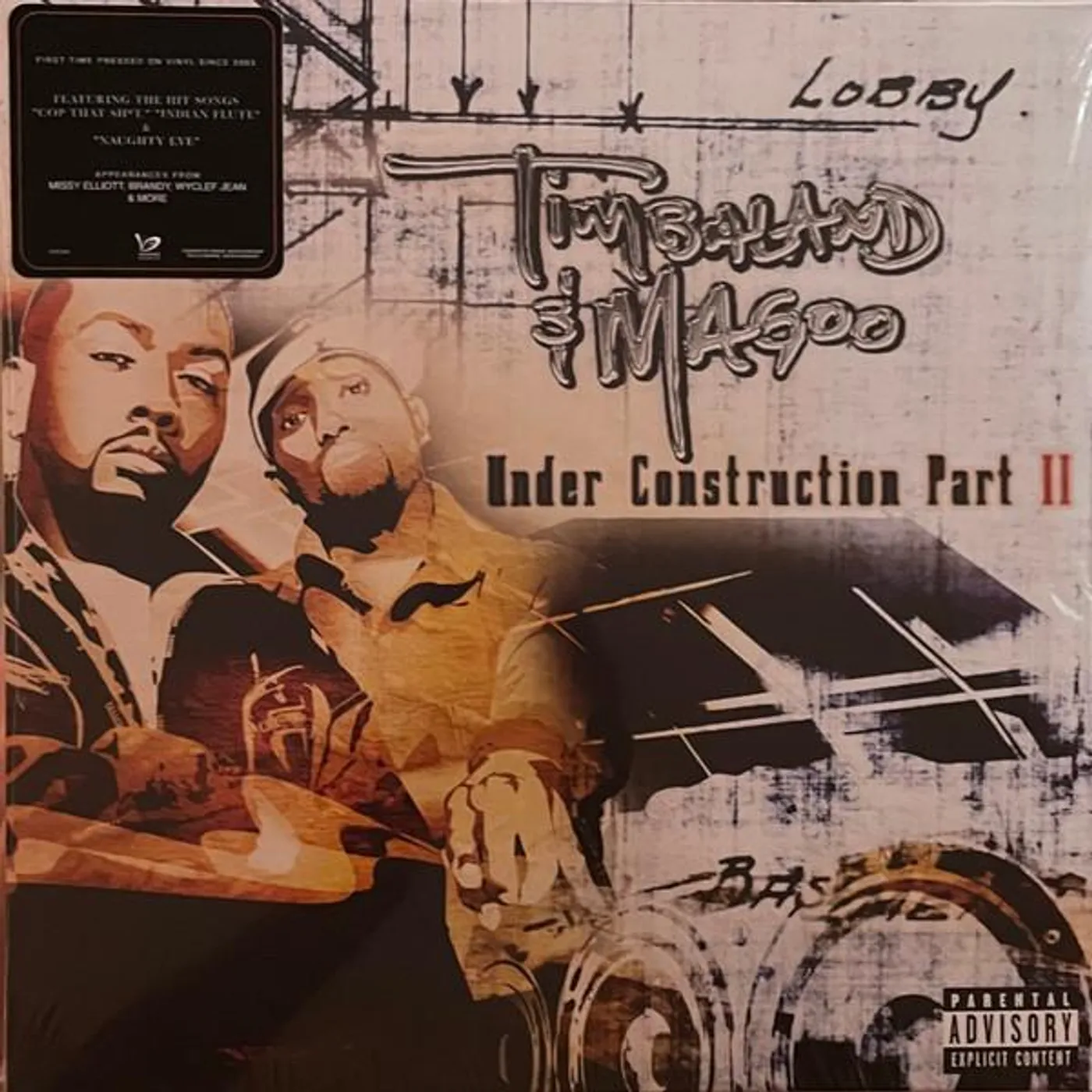 Timbaland & Magoo UNDER CONSTRUCTION II Vinyl Record