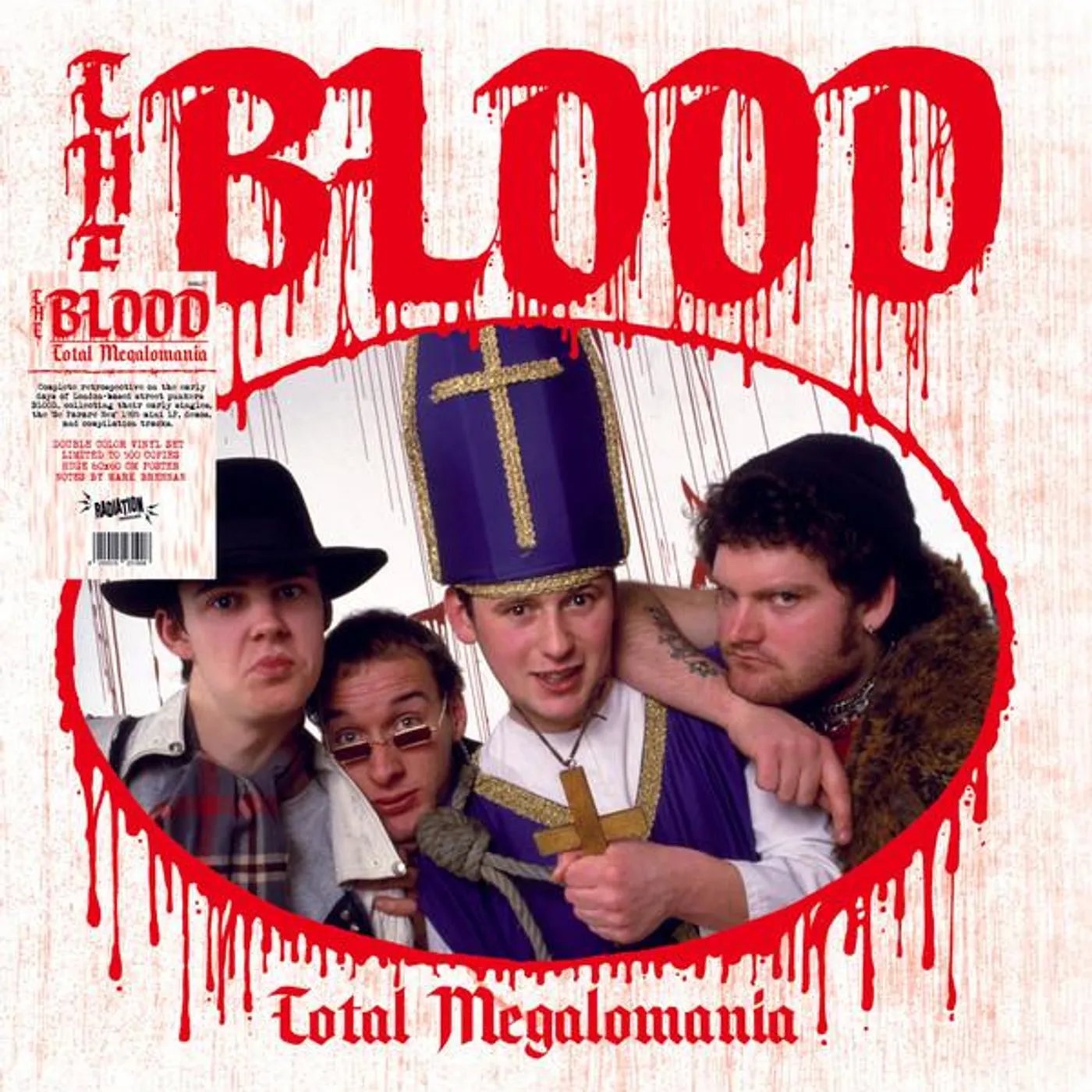 BLOOD TOTAL MEGALOMANIA Vinyl Record