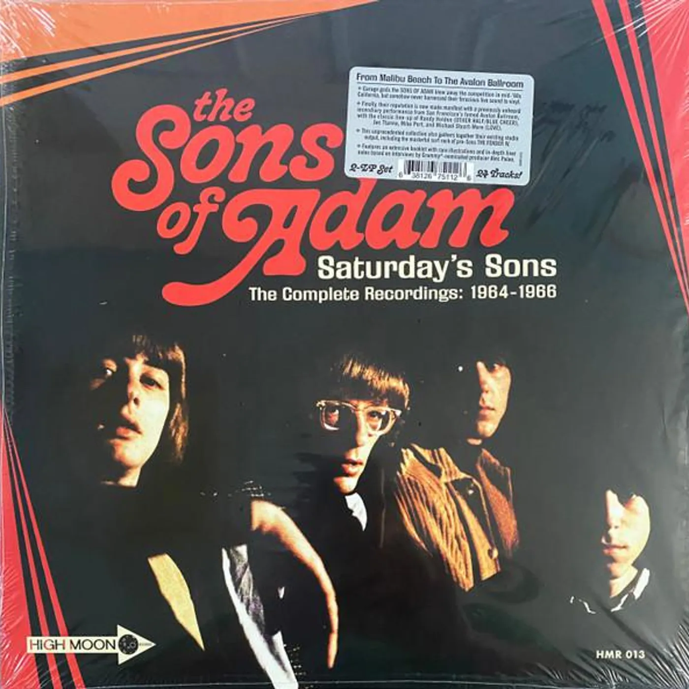 The Sons Of Adam SATURDAY'S SONS - THE COMPLETE RECORDINGS: 1964-1966 (DELUXE) Vinyl Record