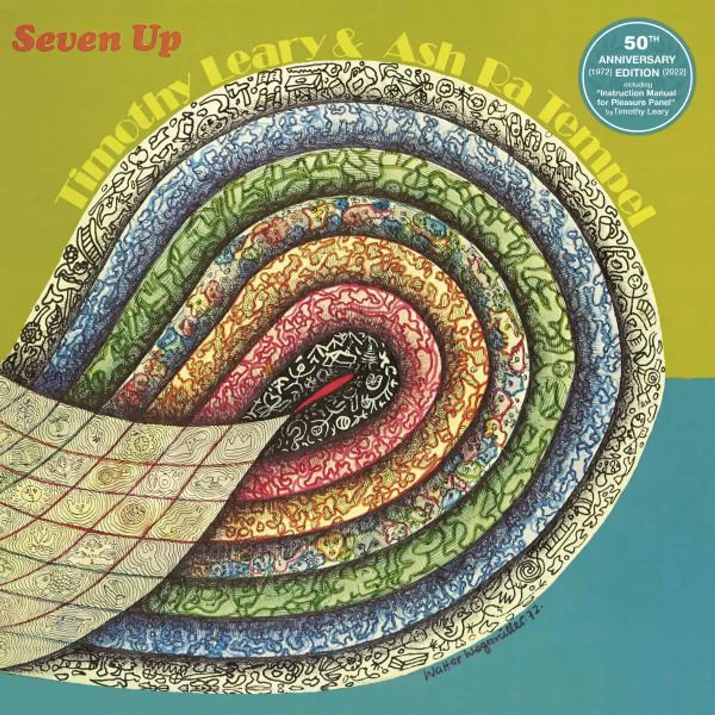 Timothy Leary & Ash Ra Tempel Seven Up Vinyl Record