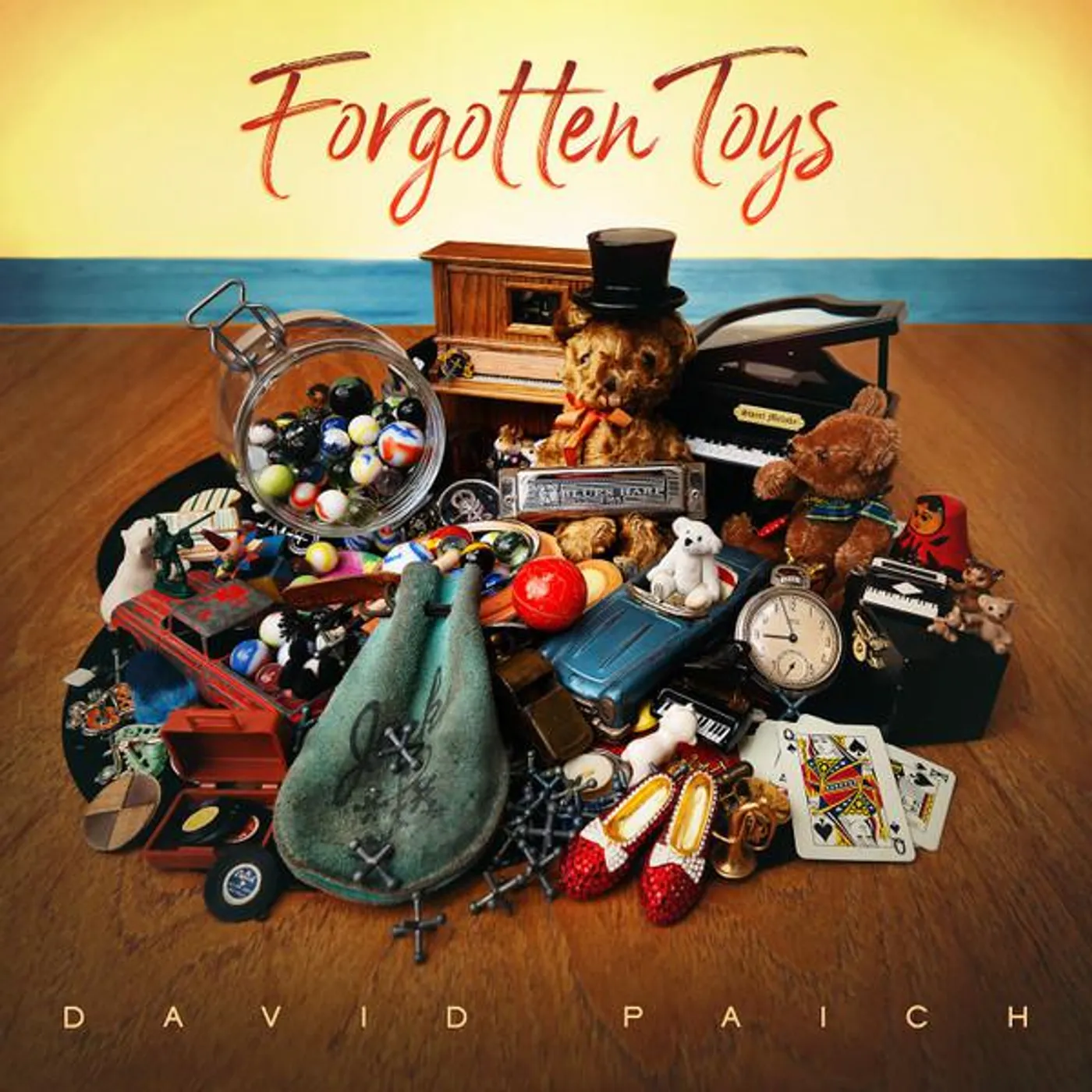 David Paich Forgotten Toys (Transparent Blue/140g) Vinyl Record