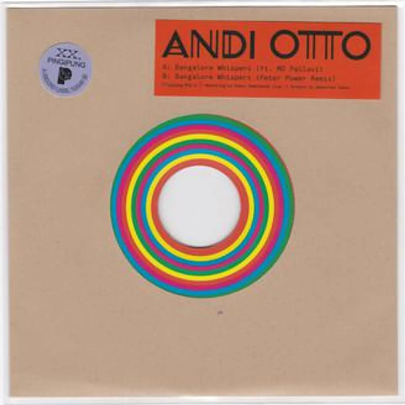 Andi Otto Bangalore Whispers Vinyl Record