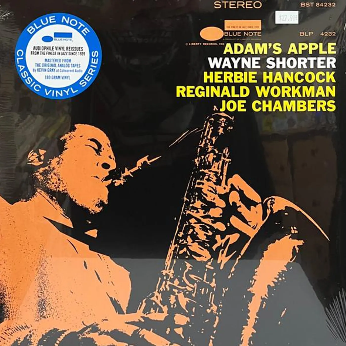 Wayne Shorter ADAM'S APPLE (BLUE NOTE CLASSIC VINYL SERIES) Vinyl Record