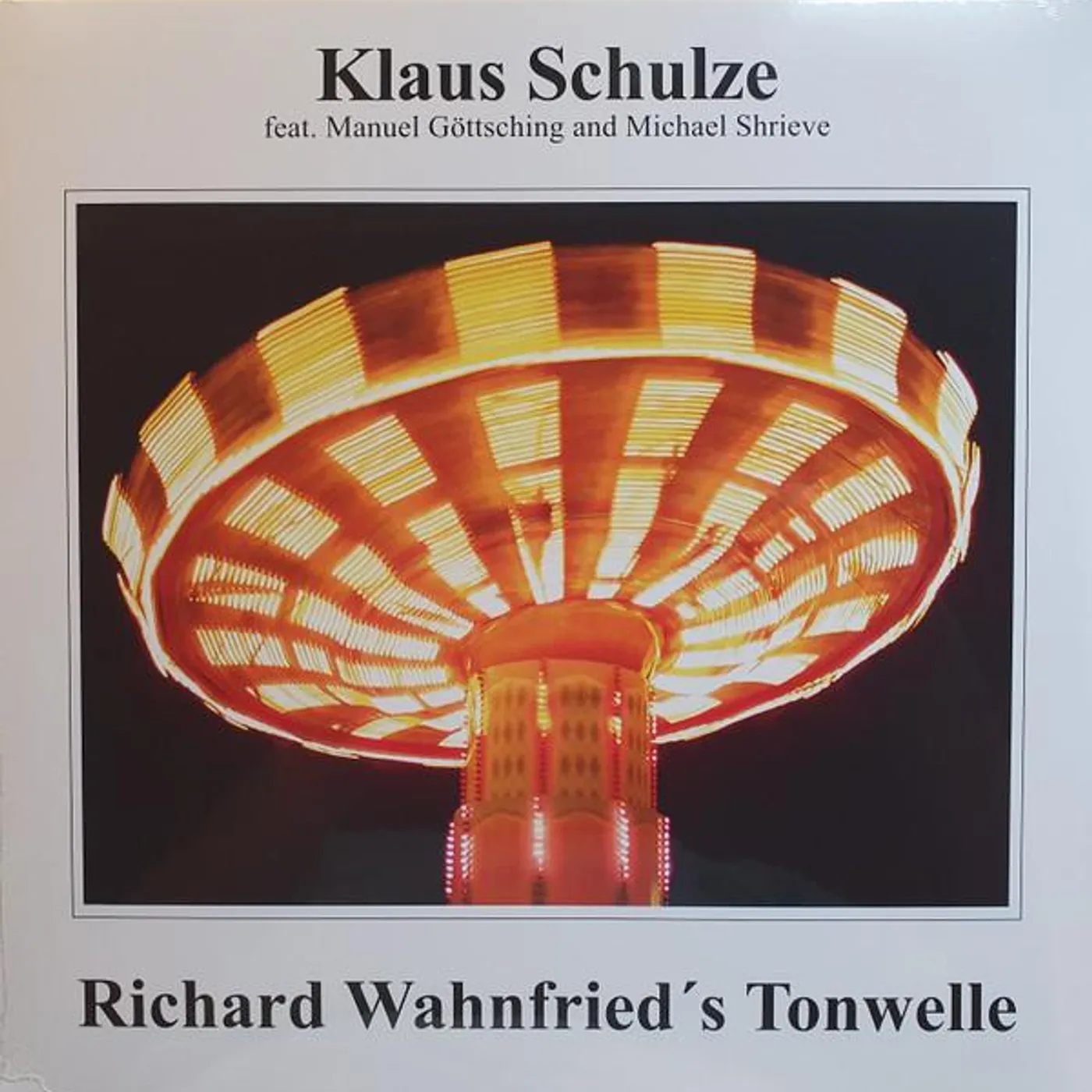 Klaus Schulze RICHARD WAHNFRIED'S TONWELLE Vinyl Record