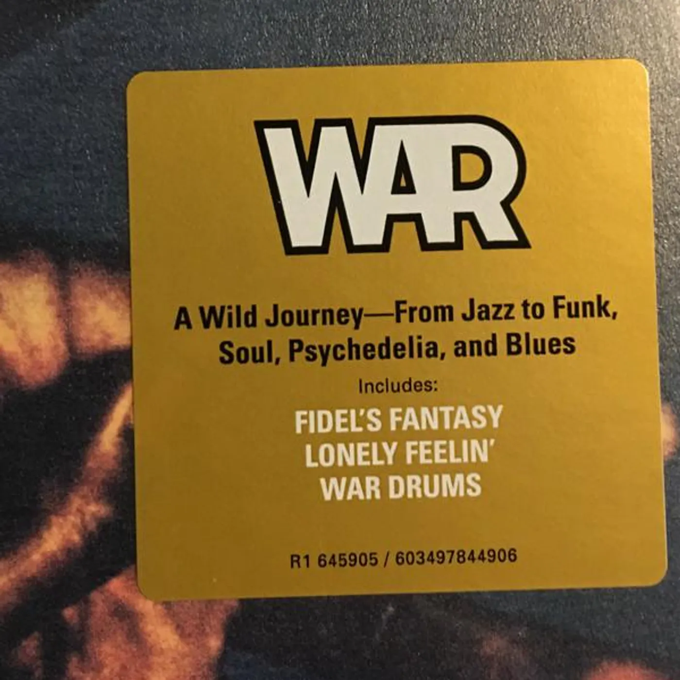 WAR Vinyl Record