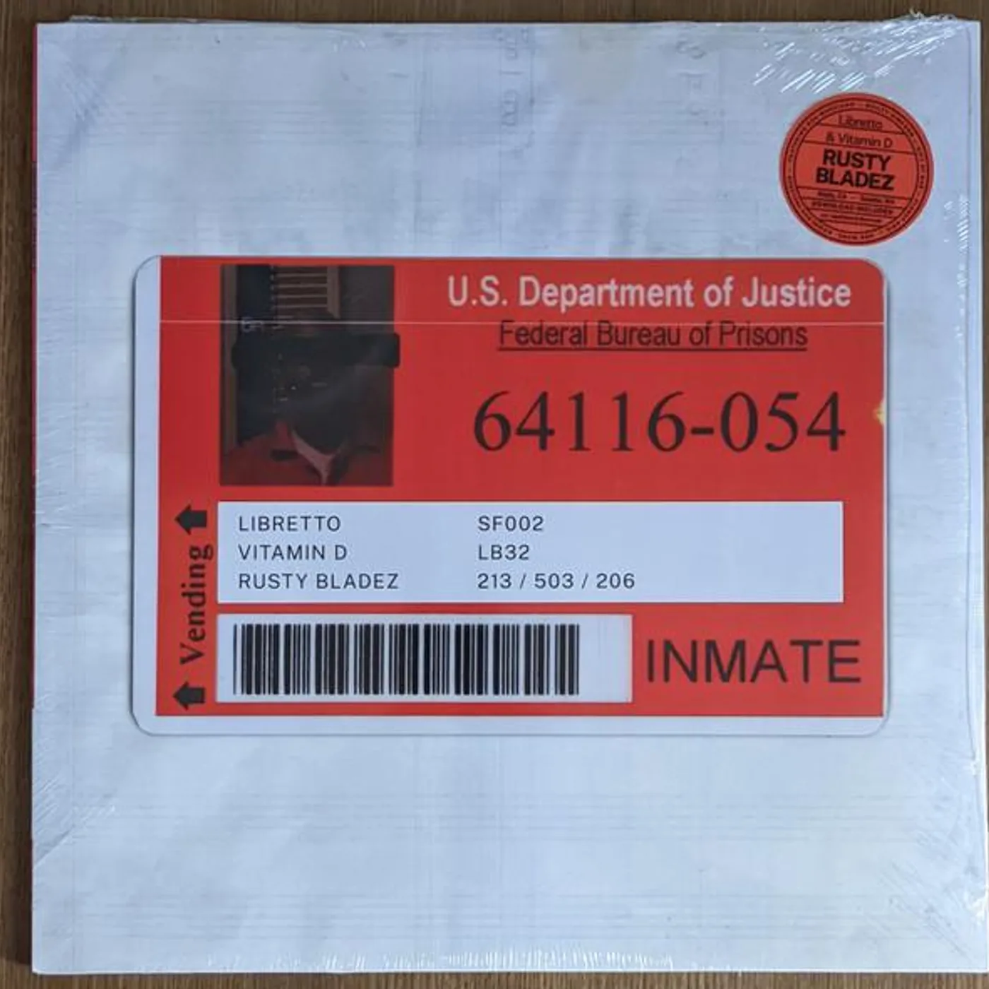 Libretto & Vitamin D RUSTY BLADEZ Vinyl Record