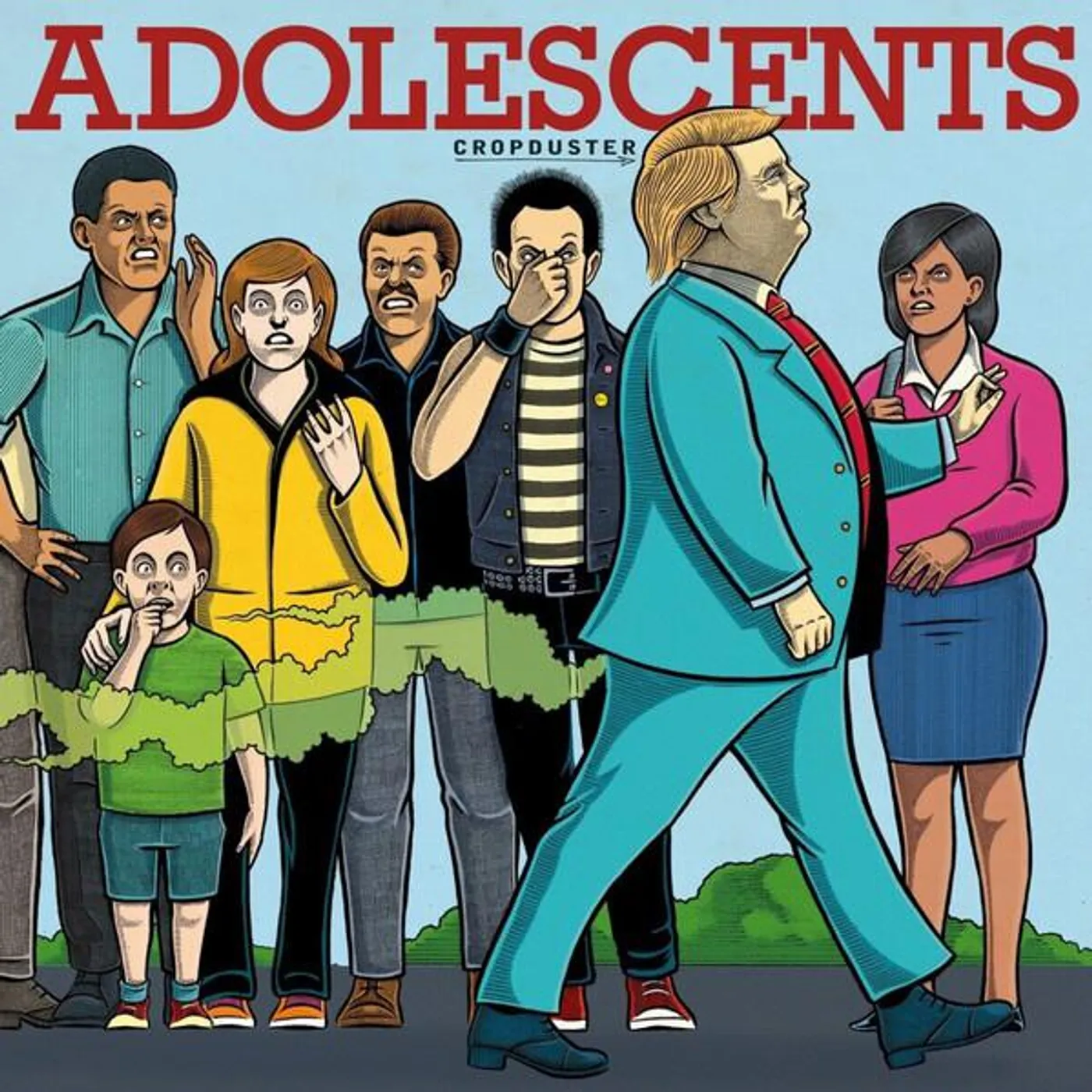 Adolescents CROPDUSTER (180G/GOLD VINYL) Vinyl Record