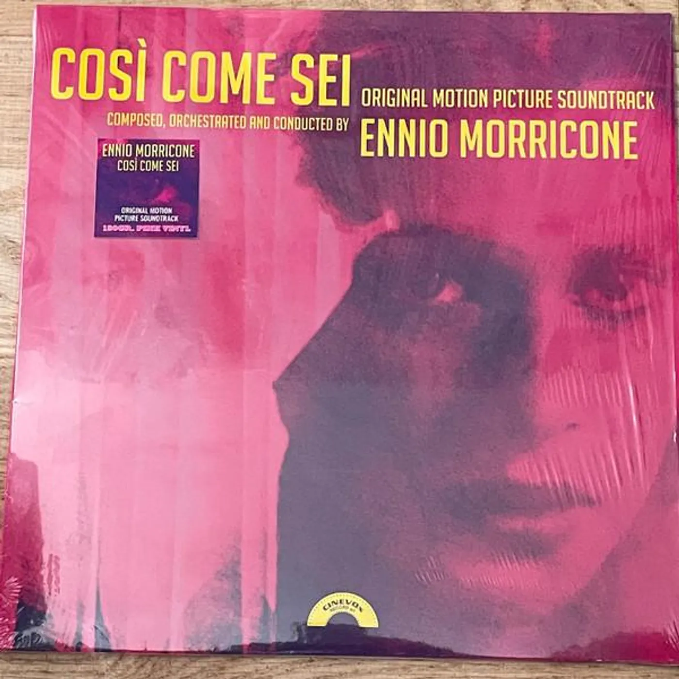 Ennio Morricone COSÌ COME SEI Original Soundtrack (LIMITED/180G/SOLID PINK VINYL) Vinyl Record