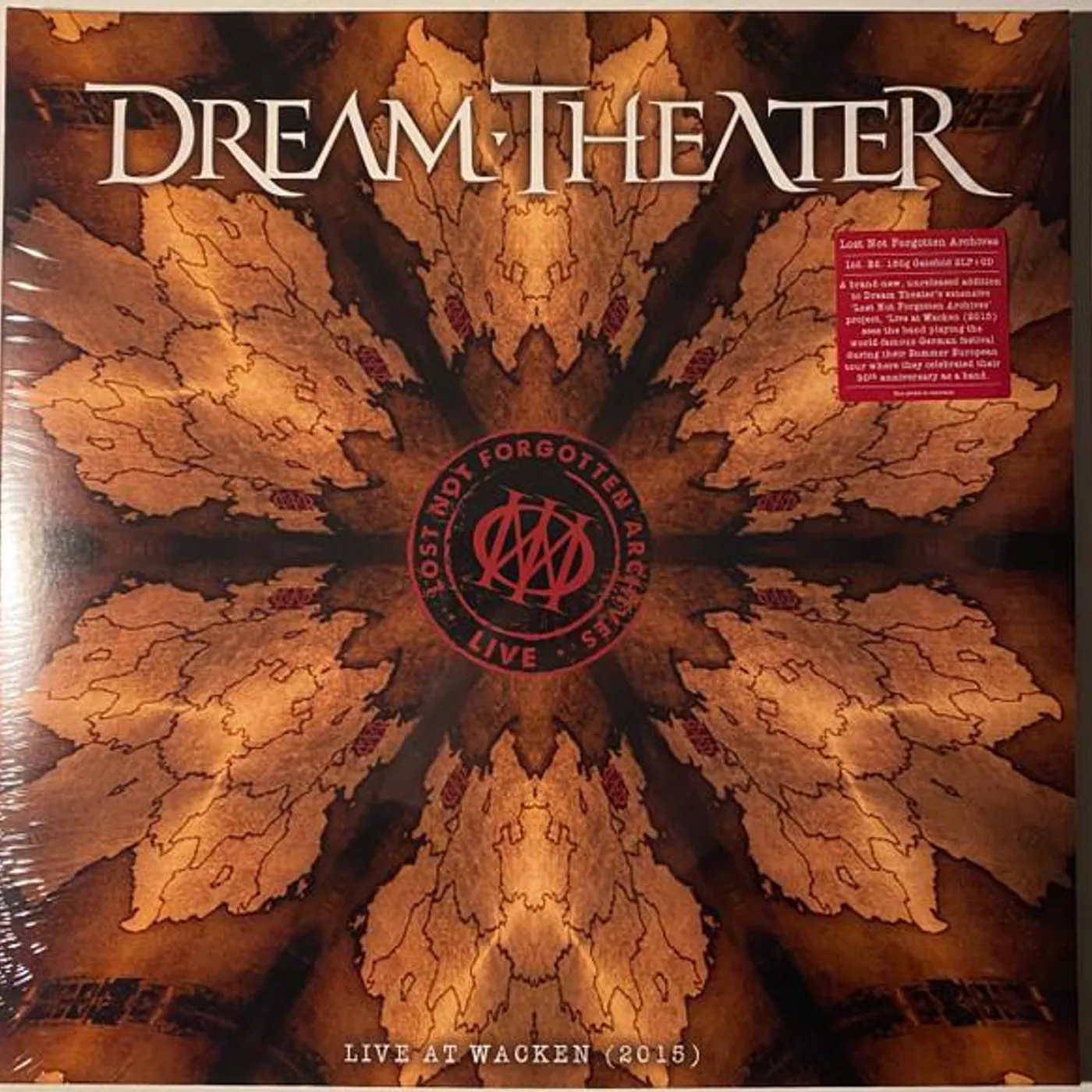 Dream Theater LOST NOT FORGOTTEN ARCHIVES: LIVE AT WACKEN (2015) (2LP/CD) Vinyl Record