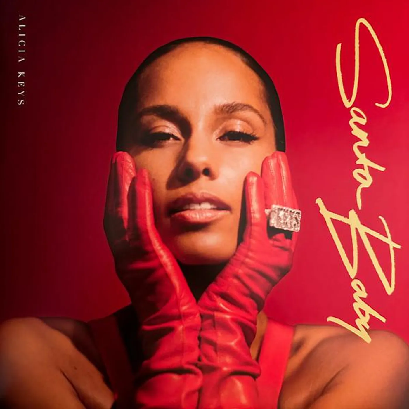 Alicia Keys SANTA BABY Vinyl Record