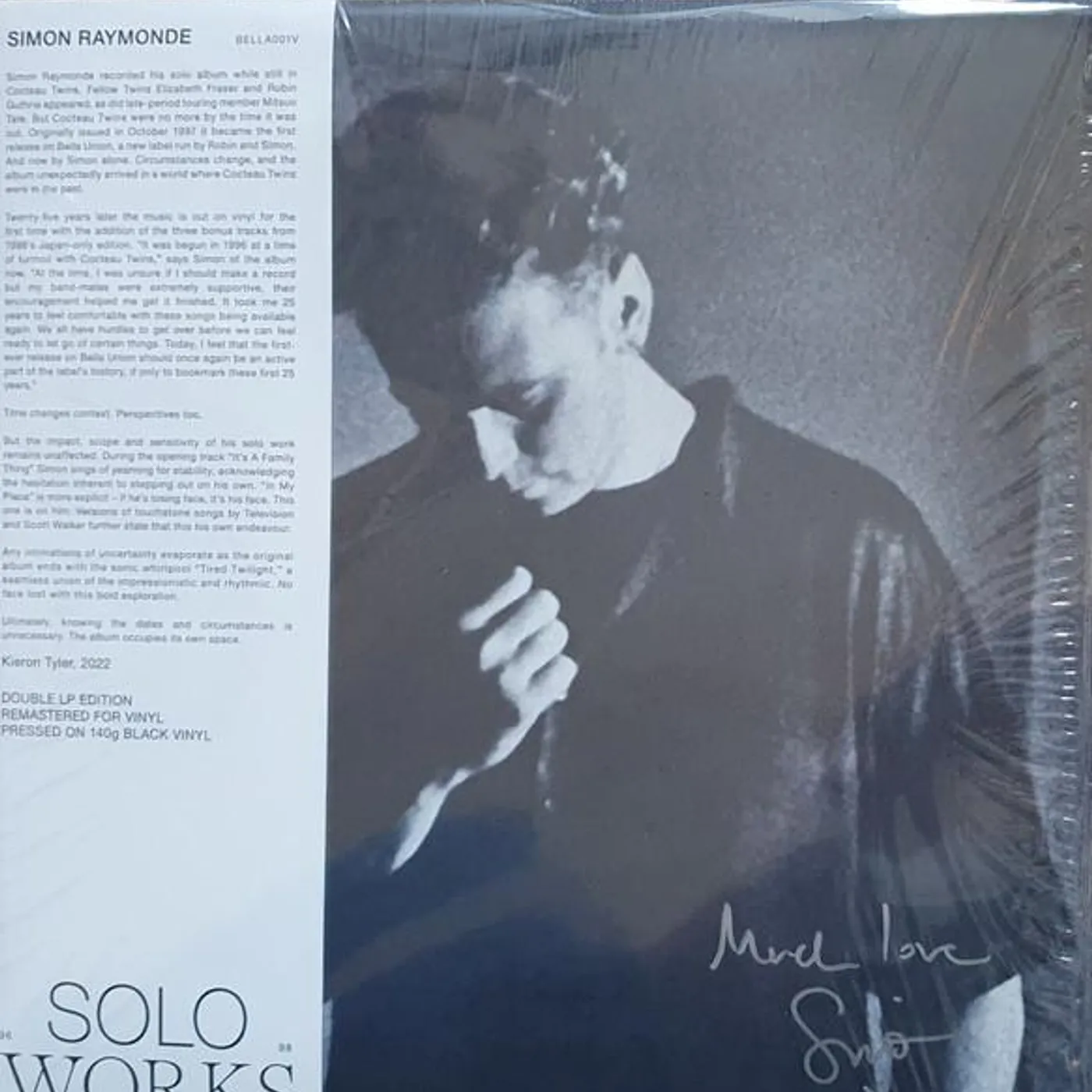 Simon Raymonde SOLO WORKS 96-98 (2LP) Vinyl Record