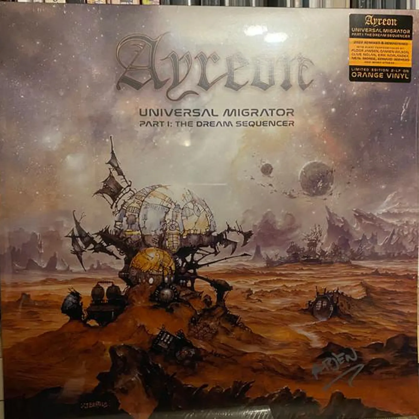 Ayreon UNIVERSAL MIGRATOR PART I: THE DREAM SEQUENCER Vinyl Record