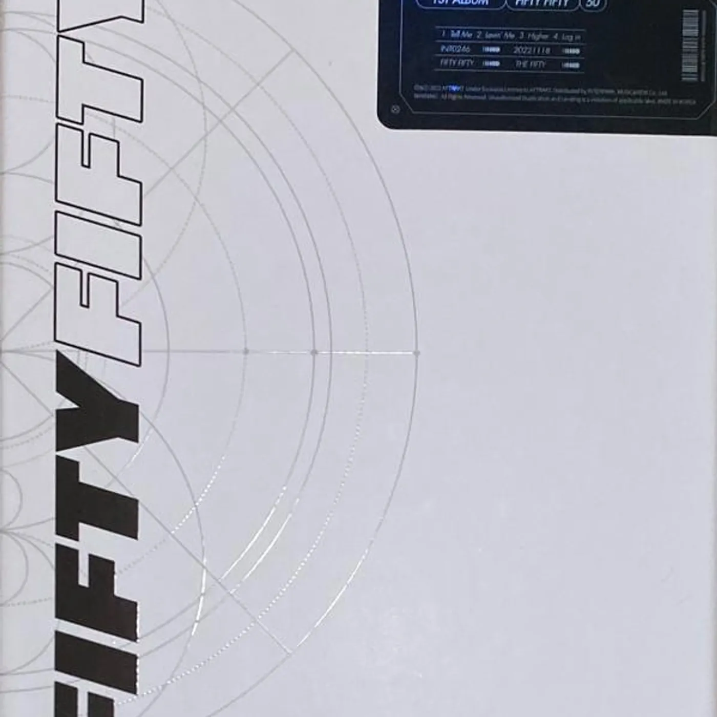 FIFTY FIFTY FIFTY CD