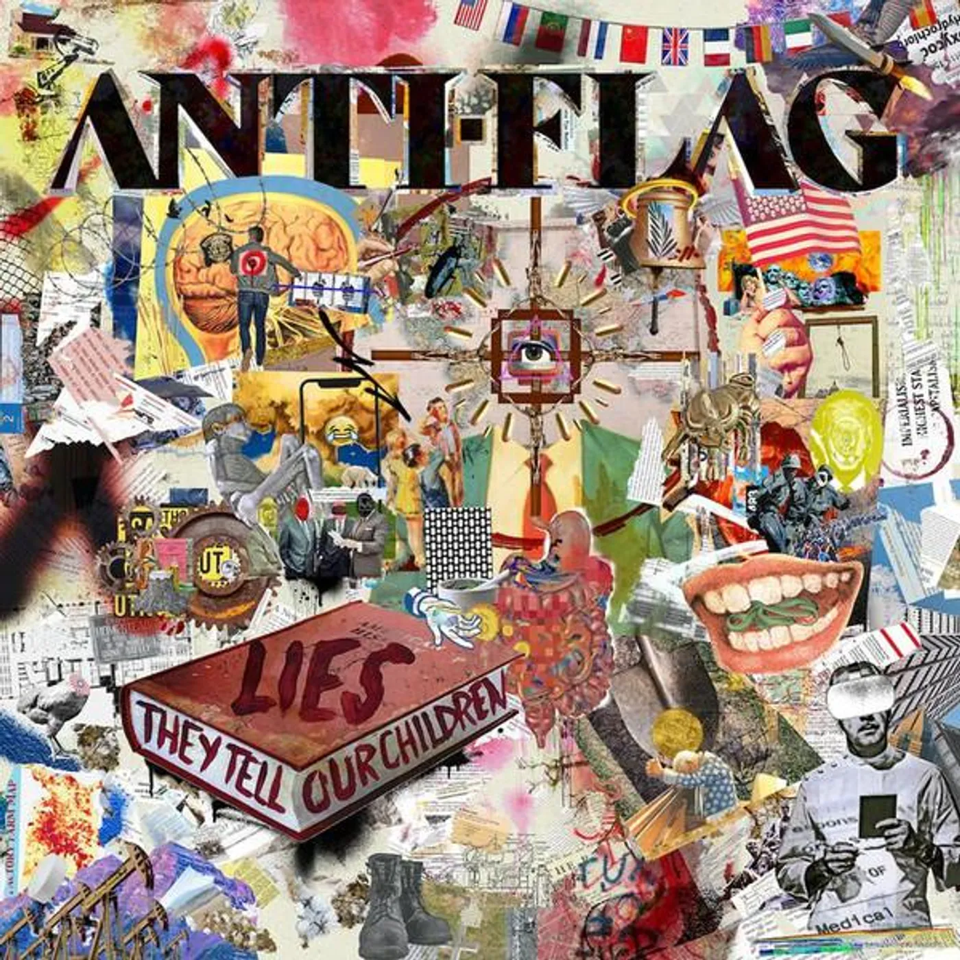 Anti-Flag LIES THEY TELL OUR CHILDREN Vinyl Record
