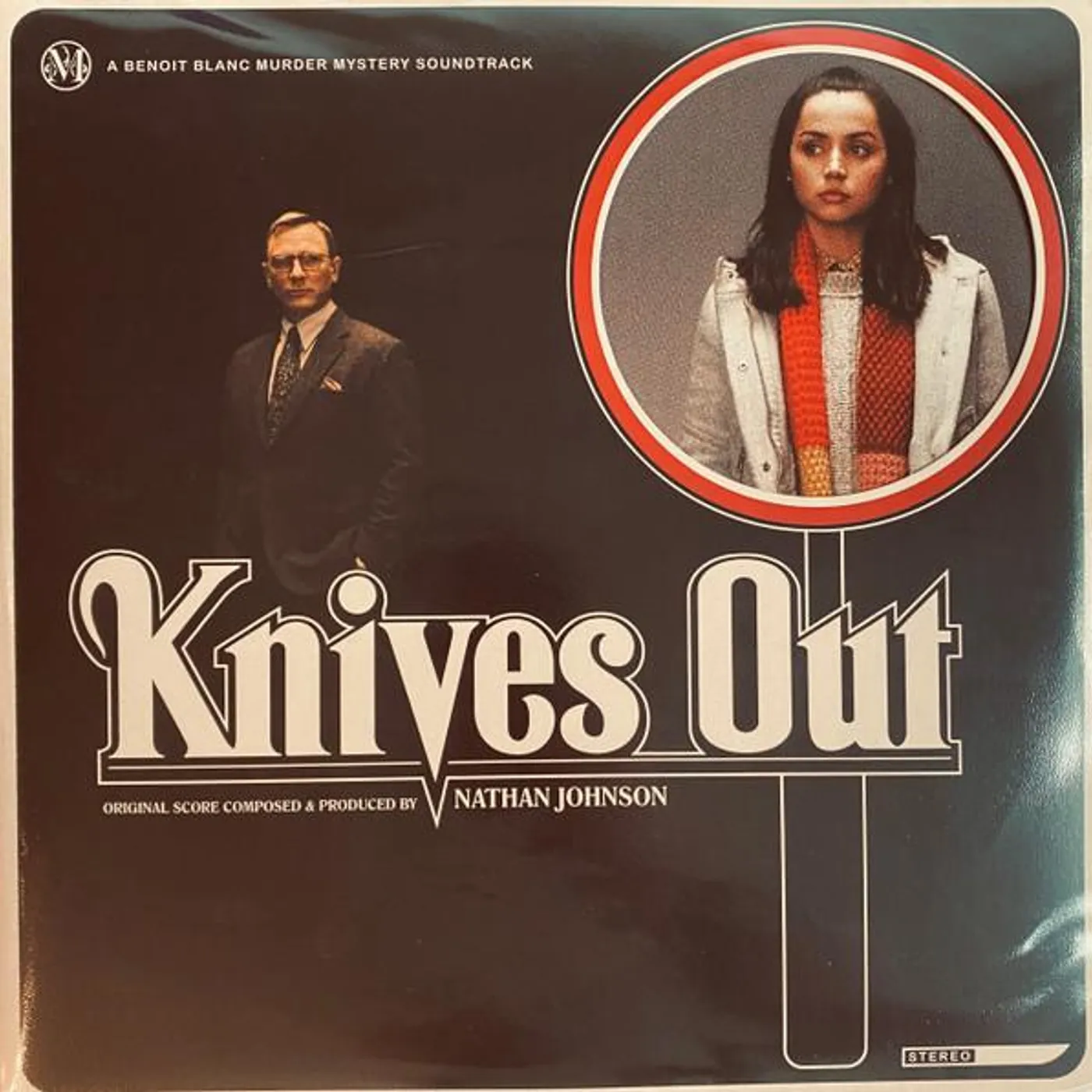 Nathan Johnson KNIVES OUT Original Soundtrack (2LP/180G/DIE-CUT WINDOW/RANDOM SUSPECT CARD) Vinyl Record