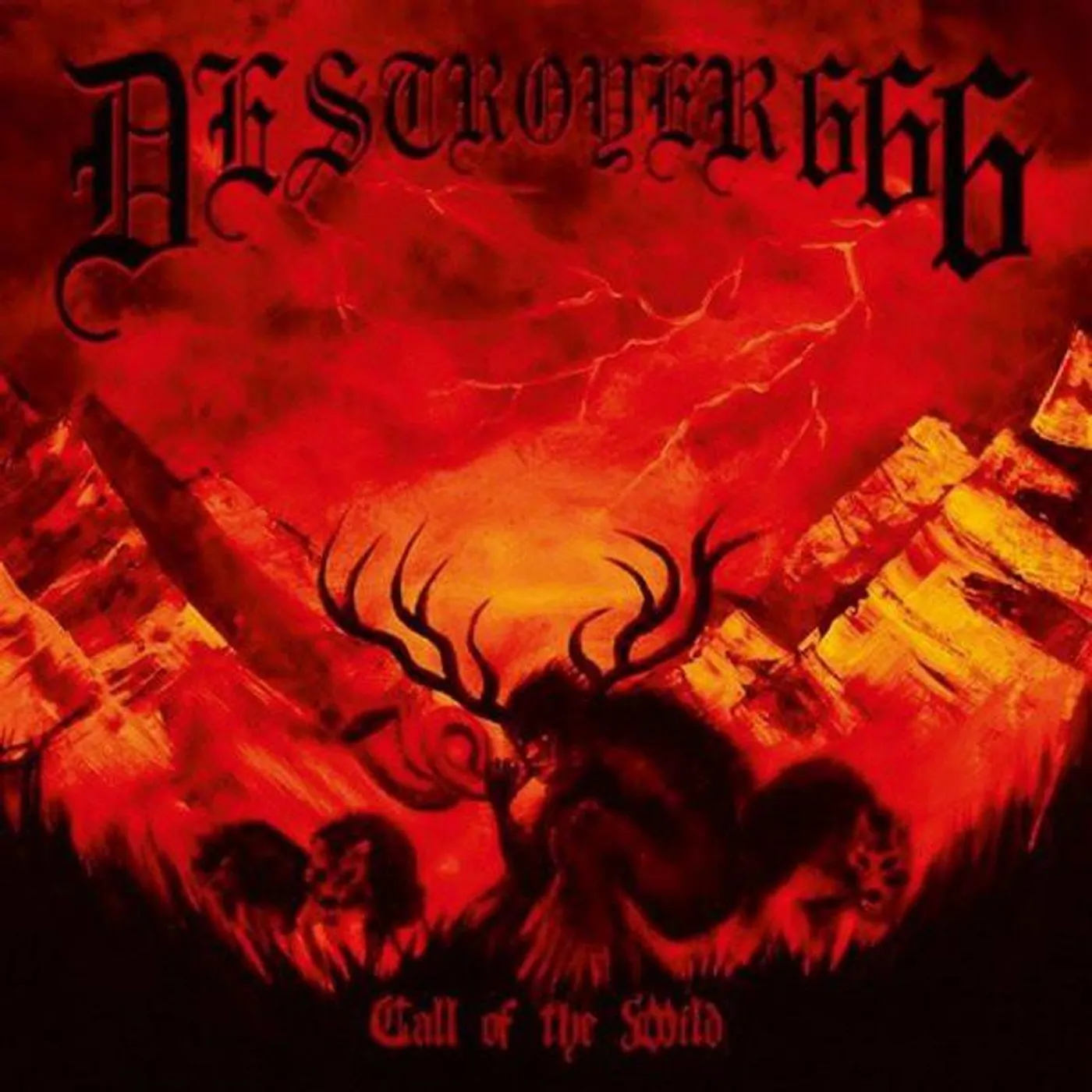 Deströyer 666 Call Of The Wild (Crystal Clear & White Marbled) Vinyl Record