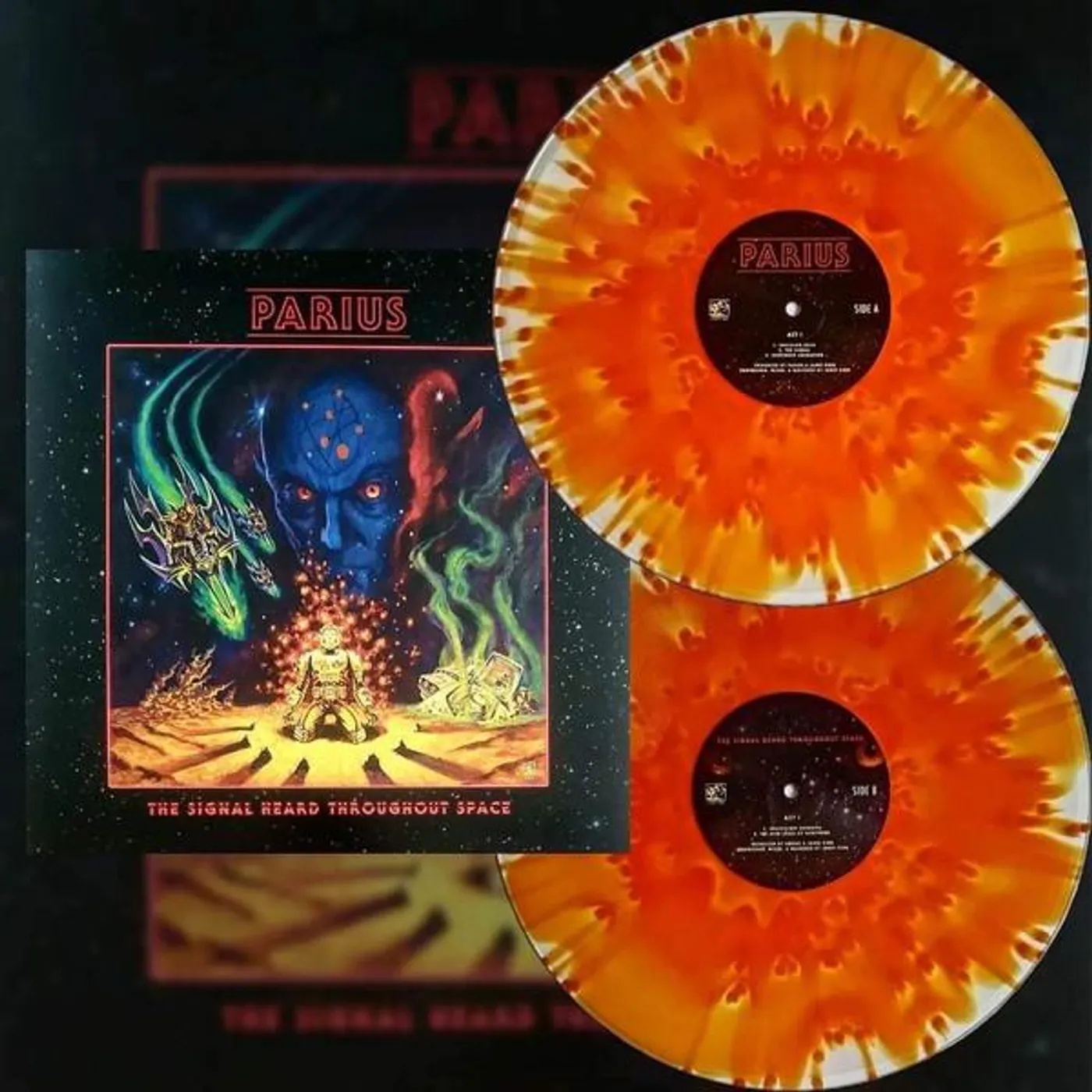 Parius SIGNAL HEARD THROUGHOUT SPACE Vinyl Record