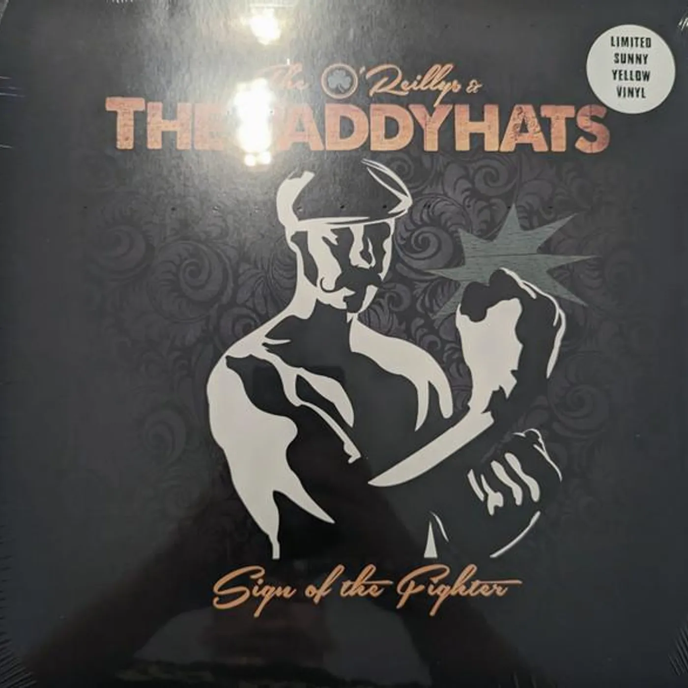The O'Reillys and the Paddyhats SIGN OF THE FIGHTER - SUN YELLOW Vinyl Record - Colored Vinyl, Limited Edition