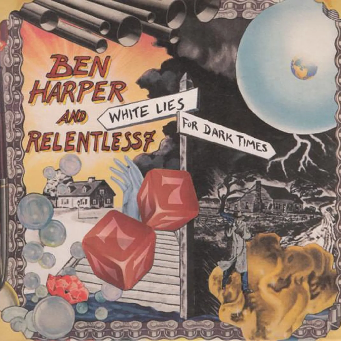 Ben Harper & Relentless7 WHITE LIES FOR DARK TIMES CD
