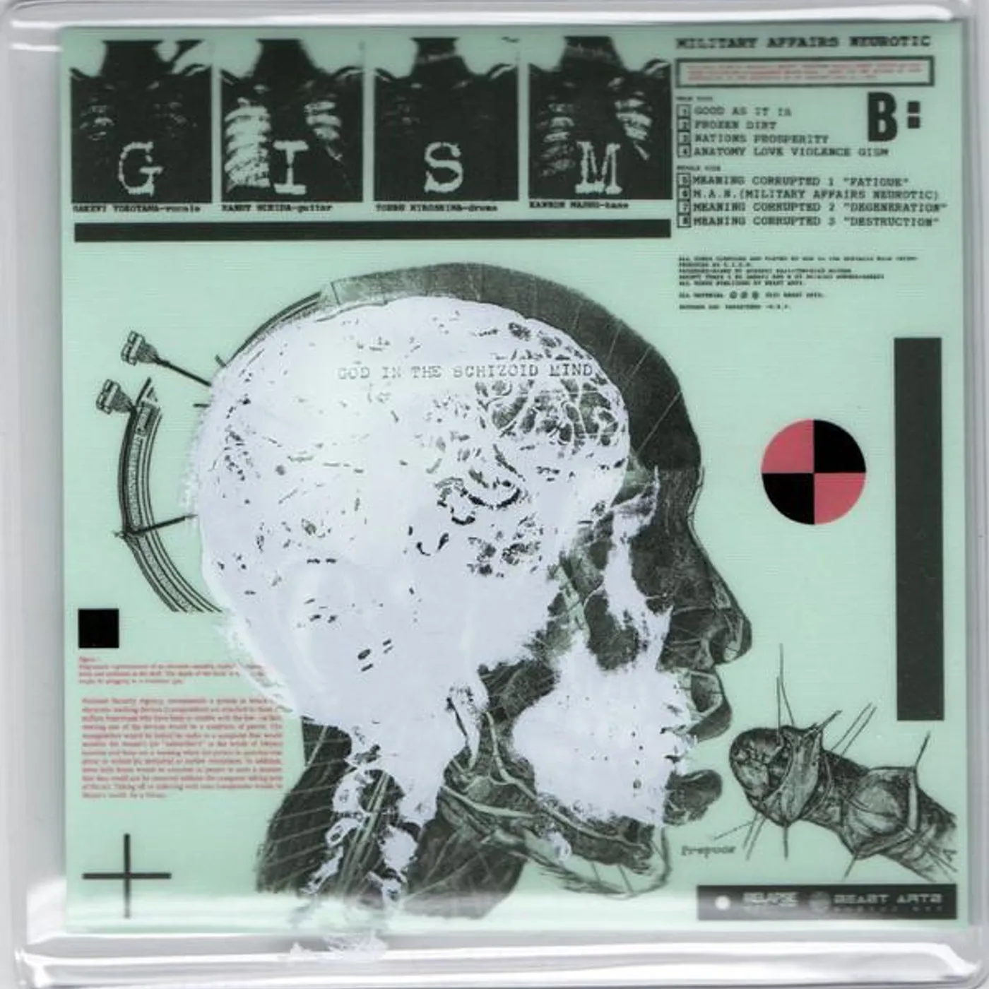 G.I.S.M. MILITARY AFFAIRS NEUROTIC (REISSUE) CD