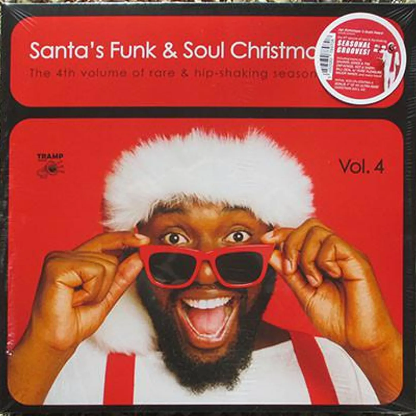 Various Artists  SANTA'S FUNK & SOUL CHRISTMAS PARTY VOL. 4 (LP/7INCH) Vinyl Record