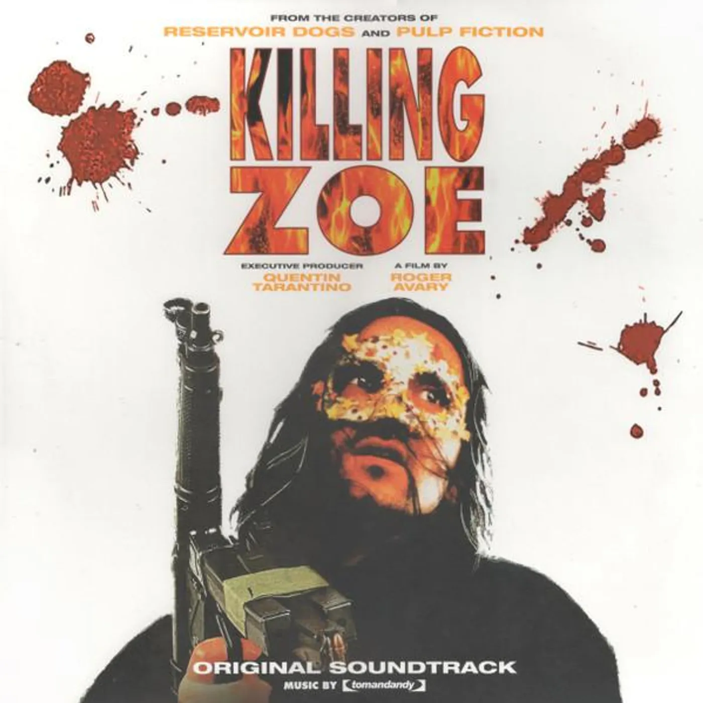 Tomandandy KILLING ZOE Original Soundtrack (LIMITED/FLAMING VINYL/180G/NUMBERED) Vinyl Record