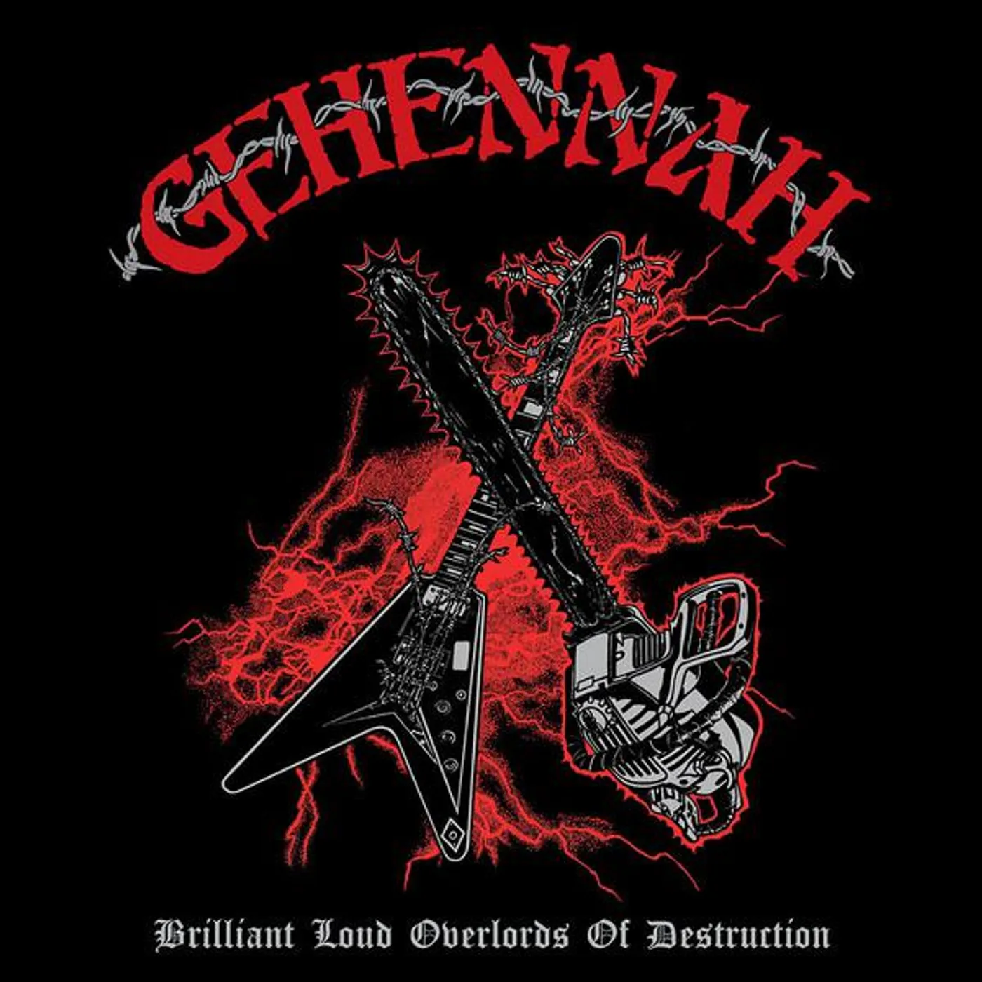 Gehennah BRILLIANT LOUD OVERLORDS OF DESTRUCTION CD